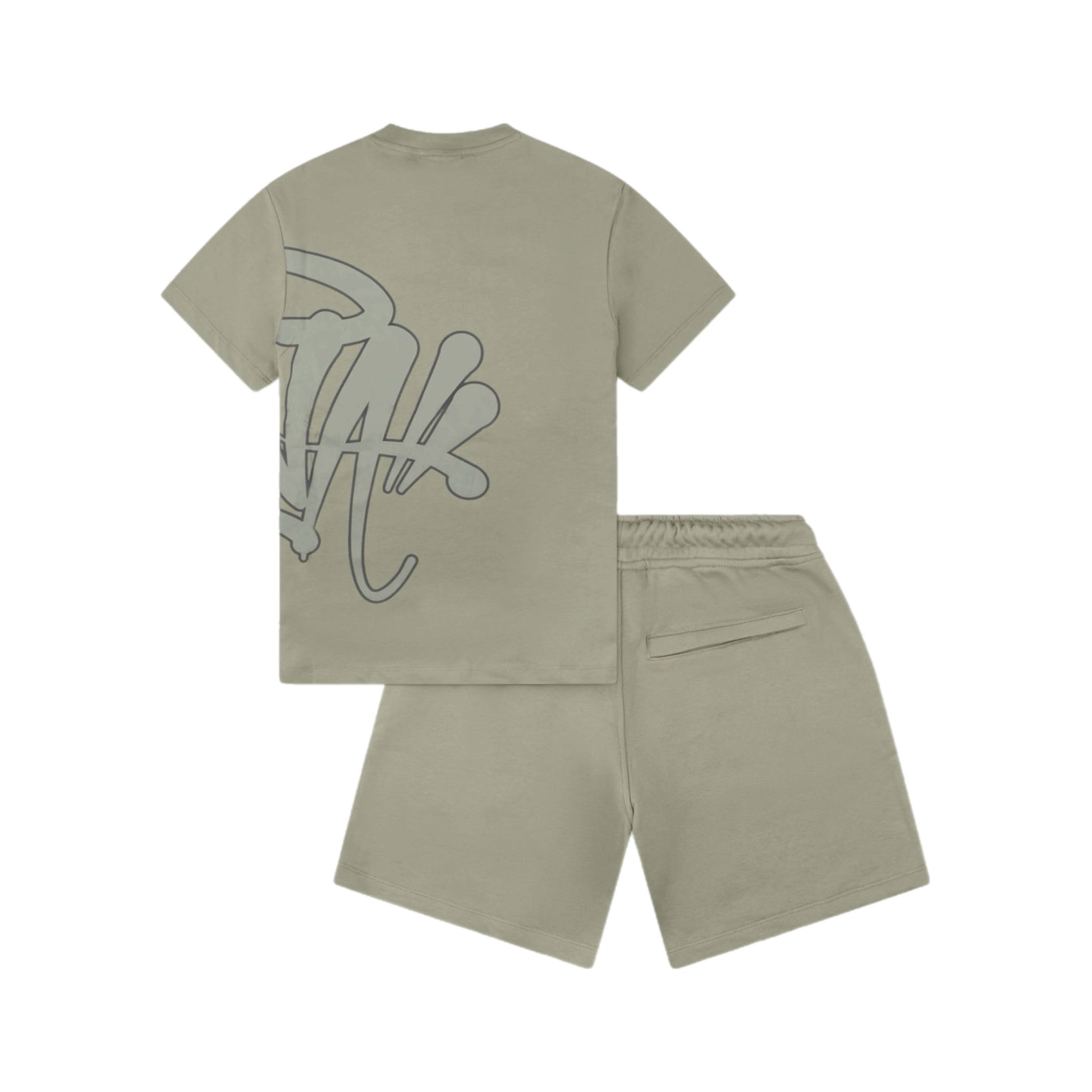 Syna World Logo T-shirt/Short Set - Sage Green