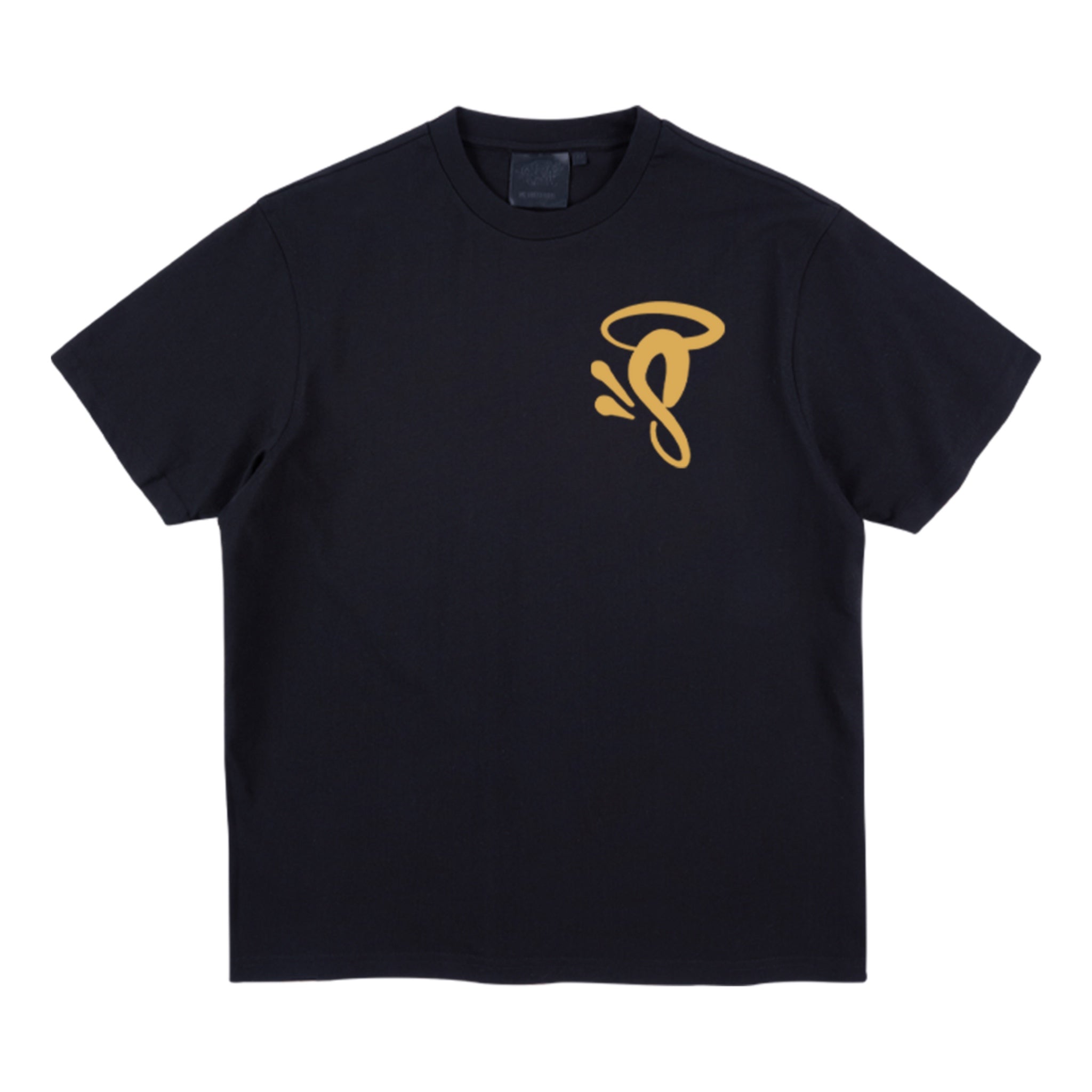 Syna World Halo S Logo T-shirt - Black/Rose Gold