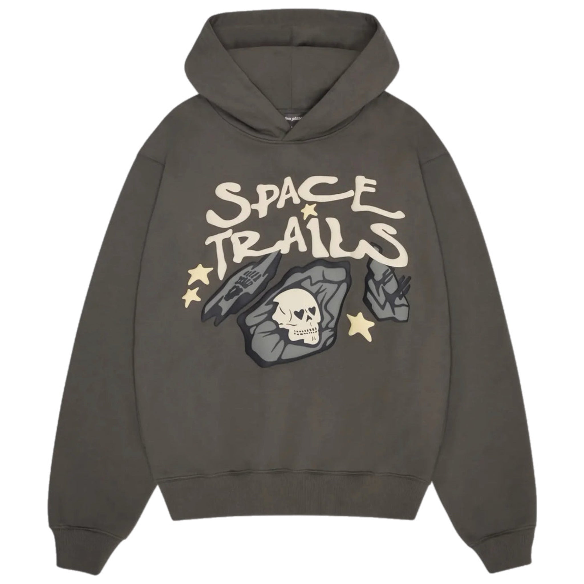 Broken Planet Space Trails Hoodie - Beluga Grey