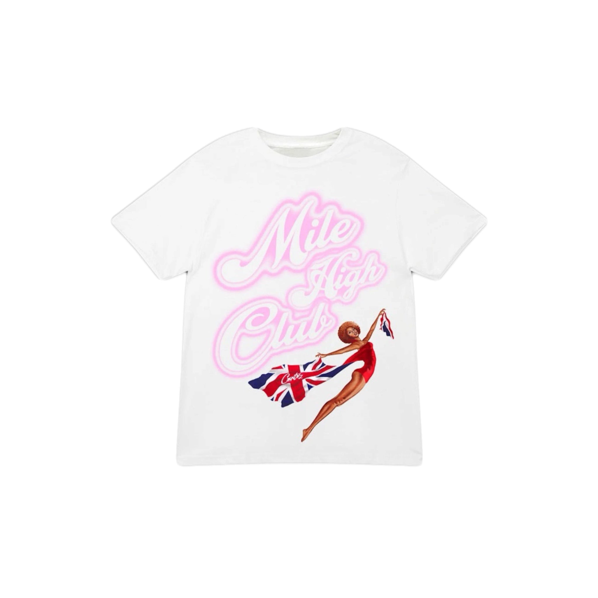 Corteiz Mile High Club T-shirt - White