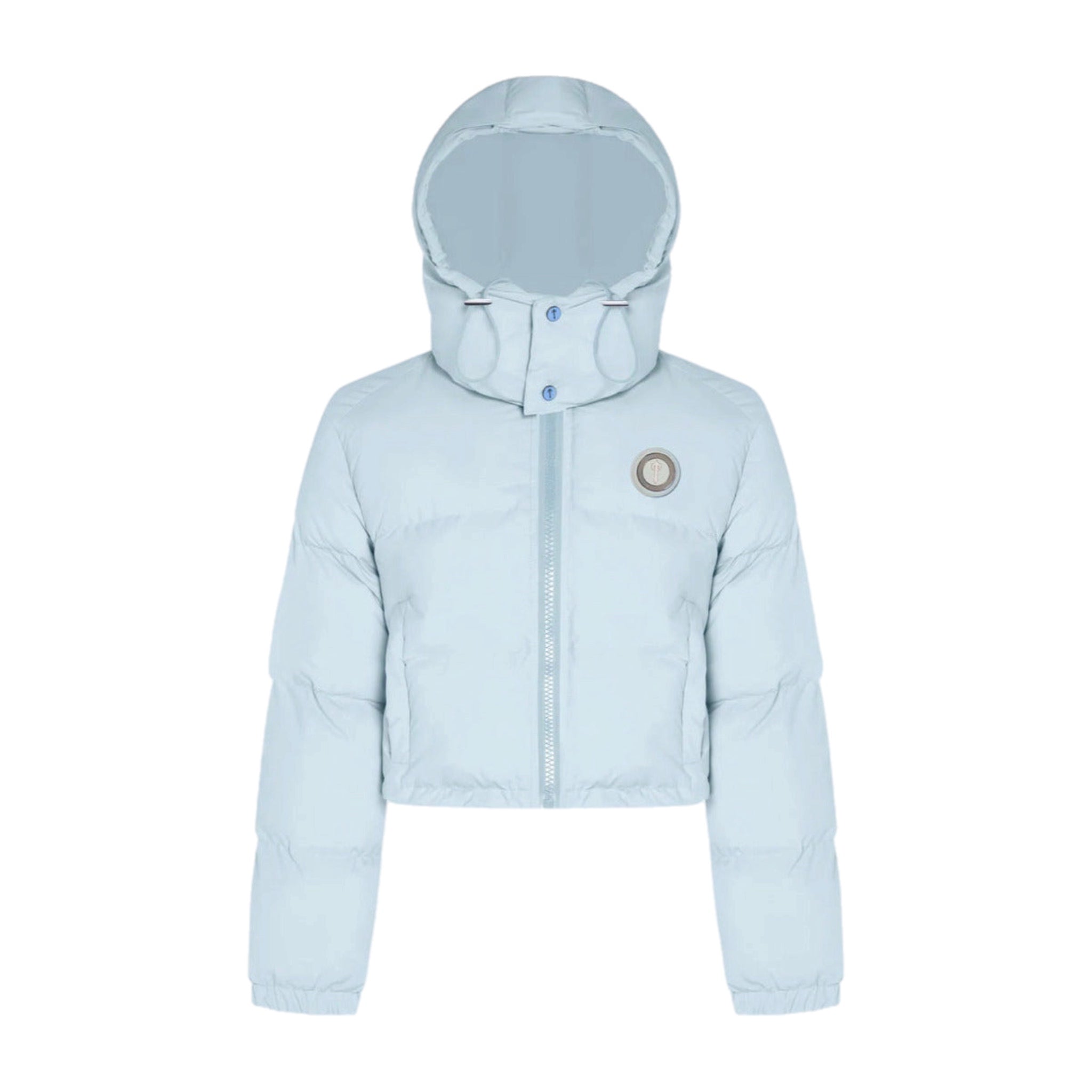 Trapstar Irongate Hooded Women’s Puffer Jacket - Ice Blue