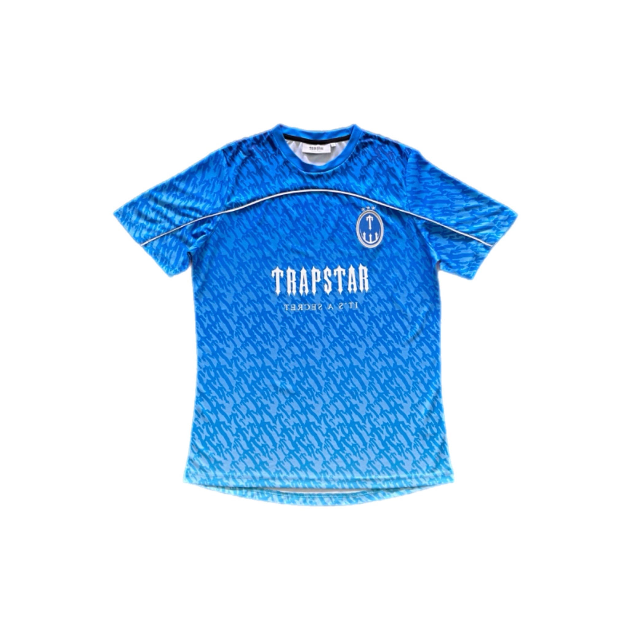 Trapstar Irongate Football Jersey - Blue Gradient