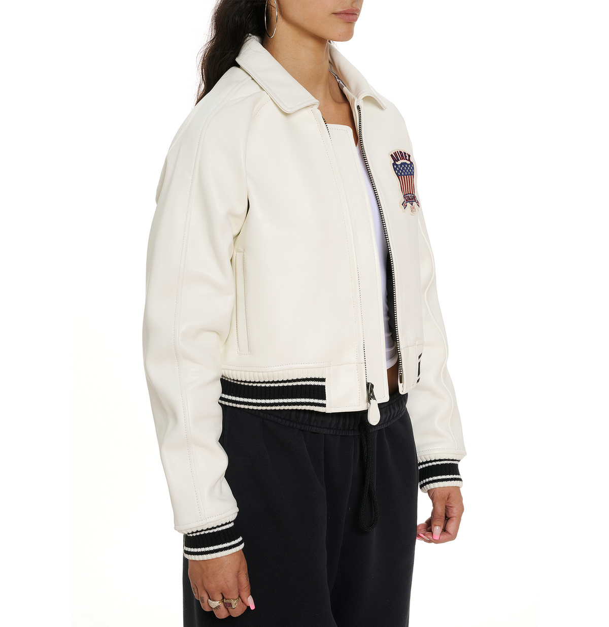 Avirex Cropped Icon Jacket