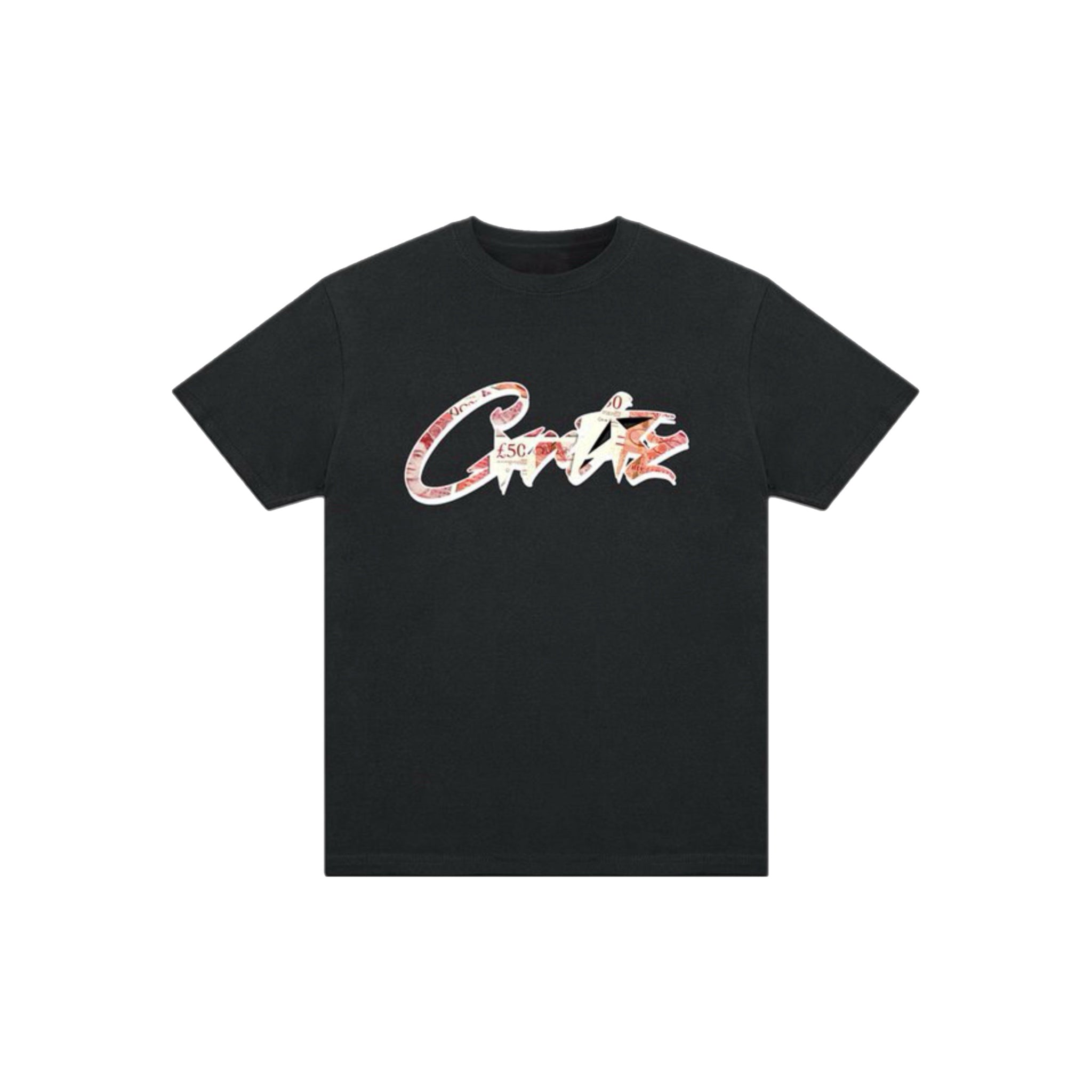 Corteiz Money On My Mind T-shirt - Black