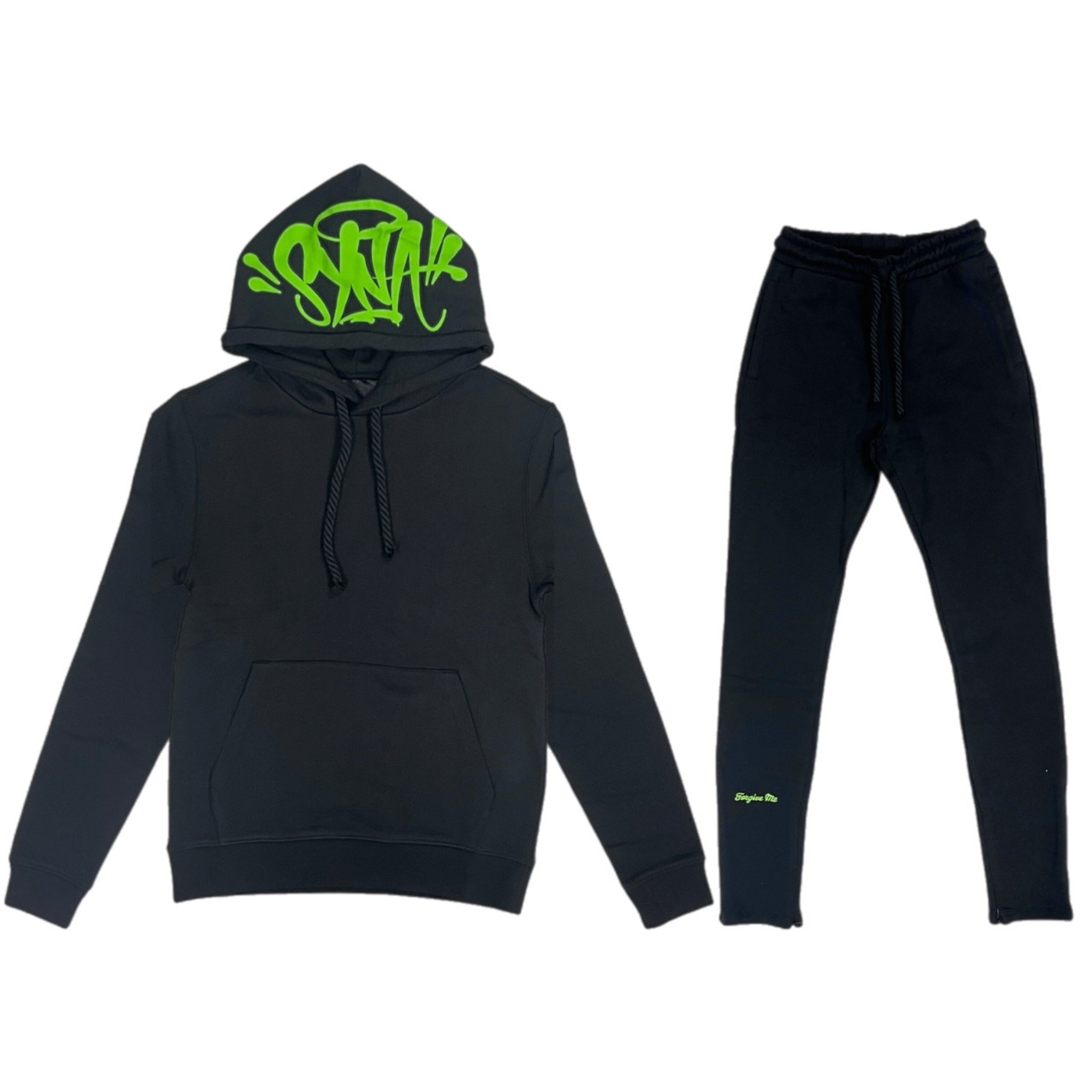 Syna World Tracksuit - Black/Green
