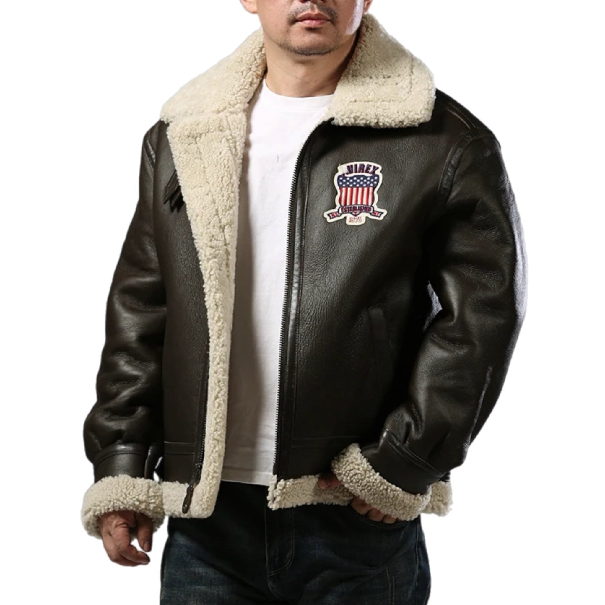 Avirex Icon Shearling Aviator Jacket