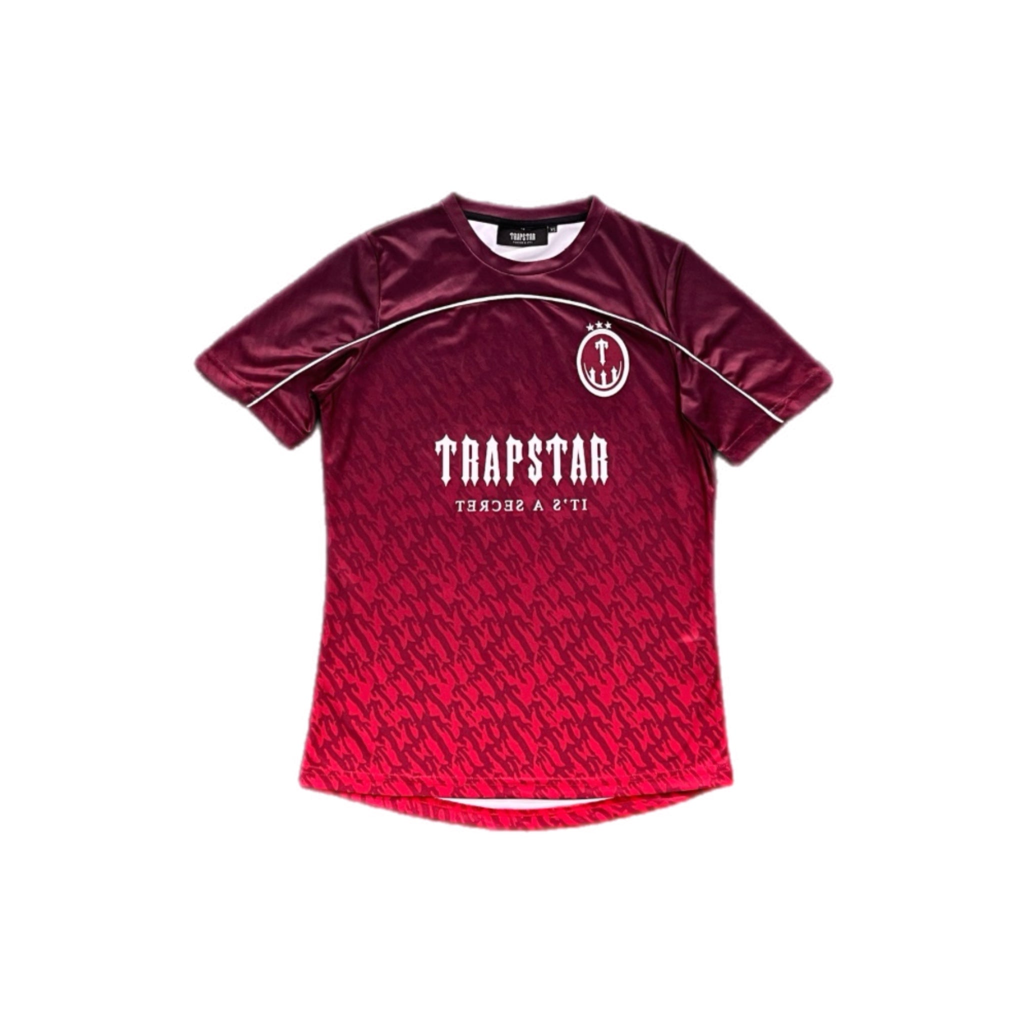 Trapstar Irongate Football Jersey - Red Gradient