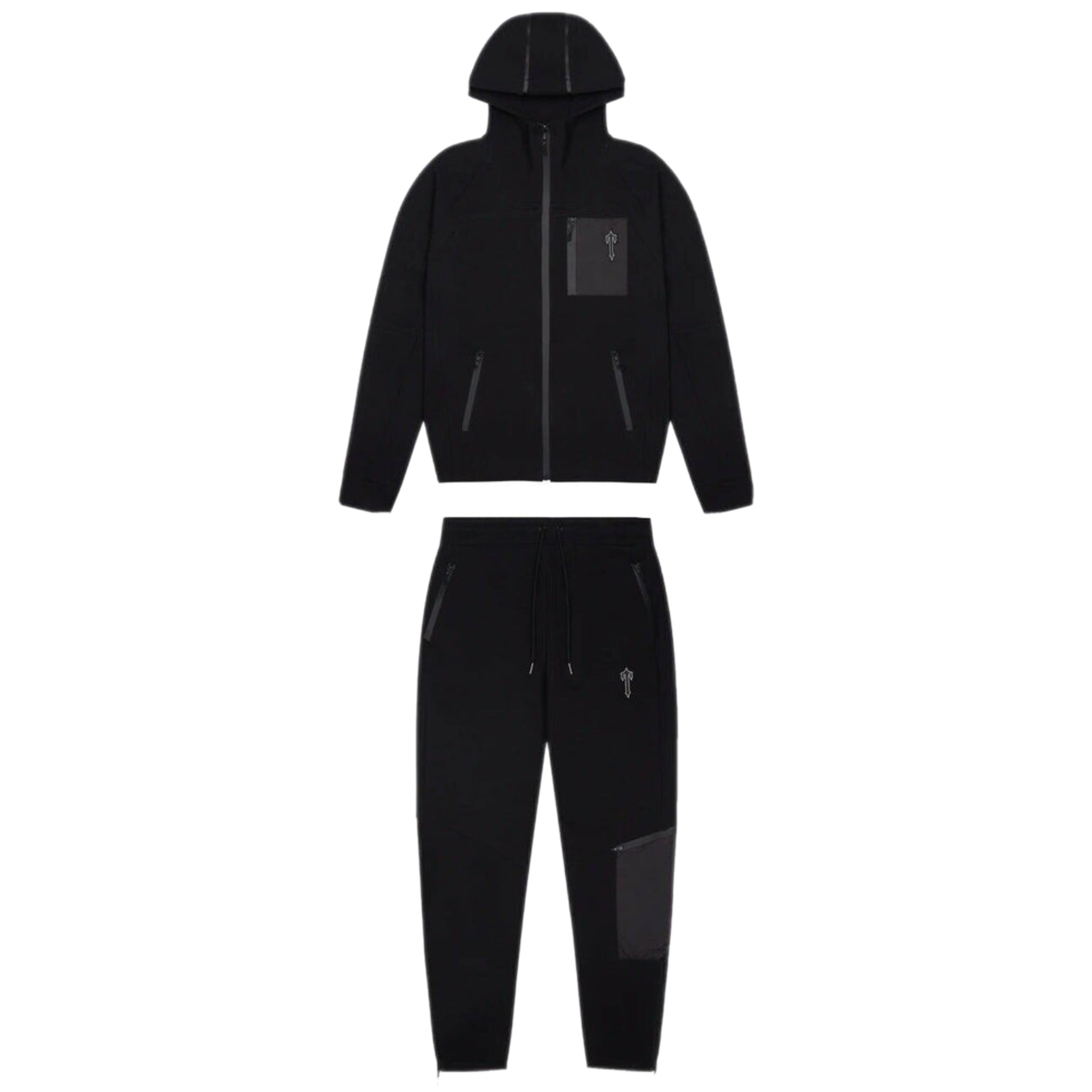 Trapstar Irongate T-Fleece Tracksuit - Black