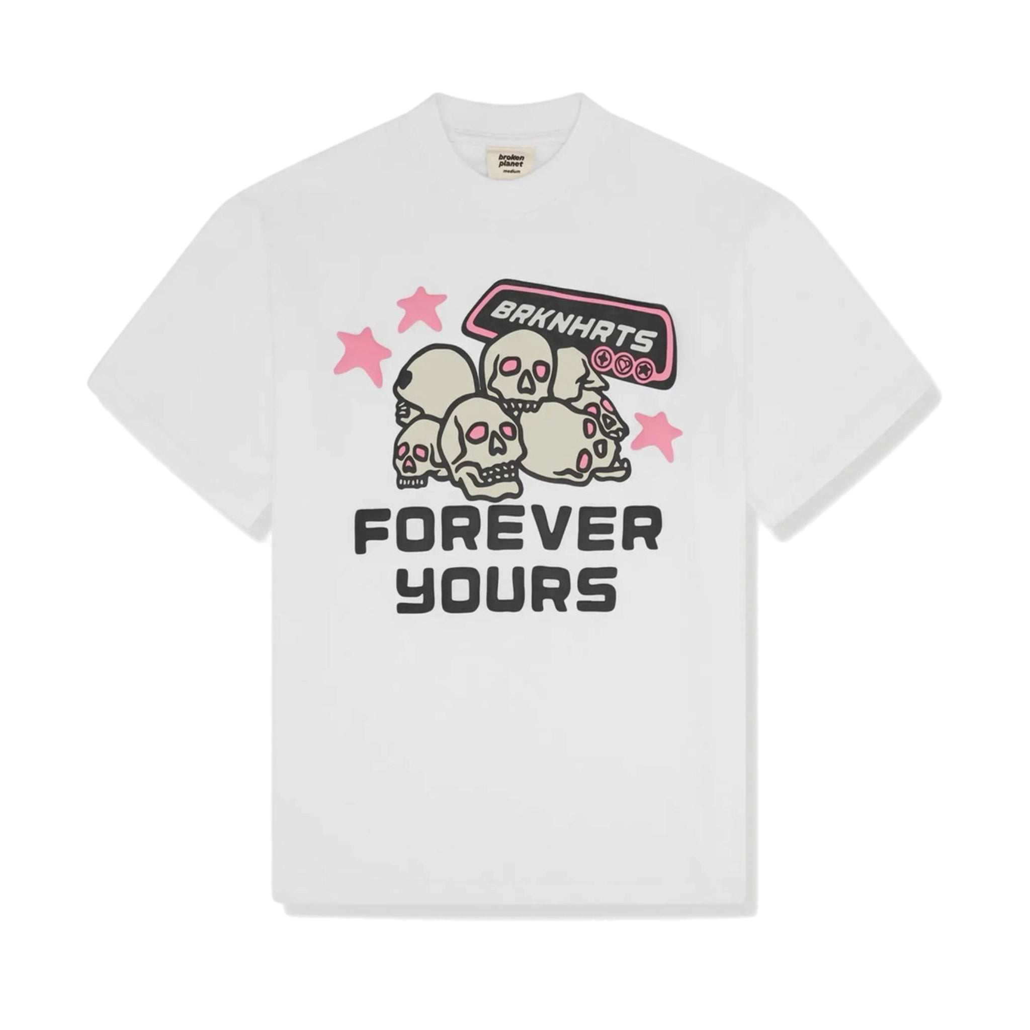 Broken Planet Forever Yours T-shirt - Snow White