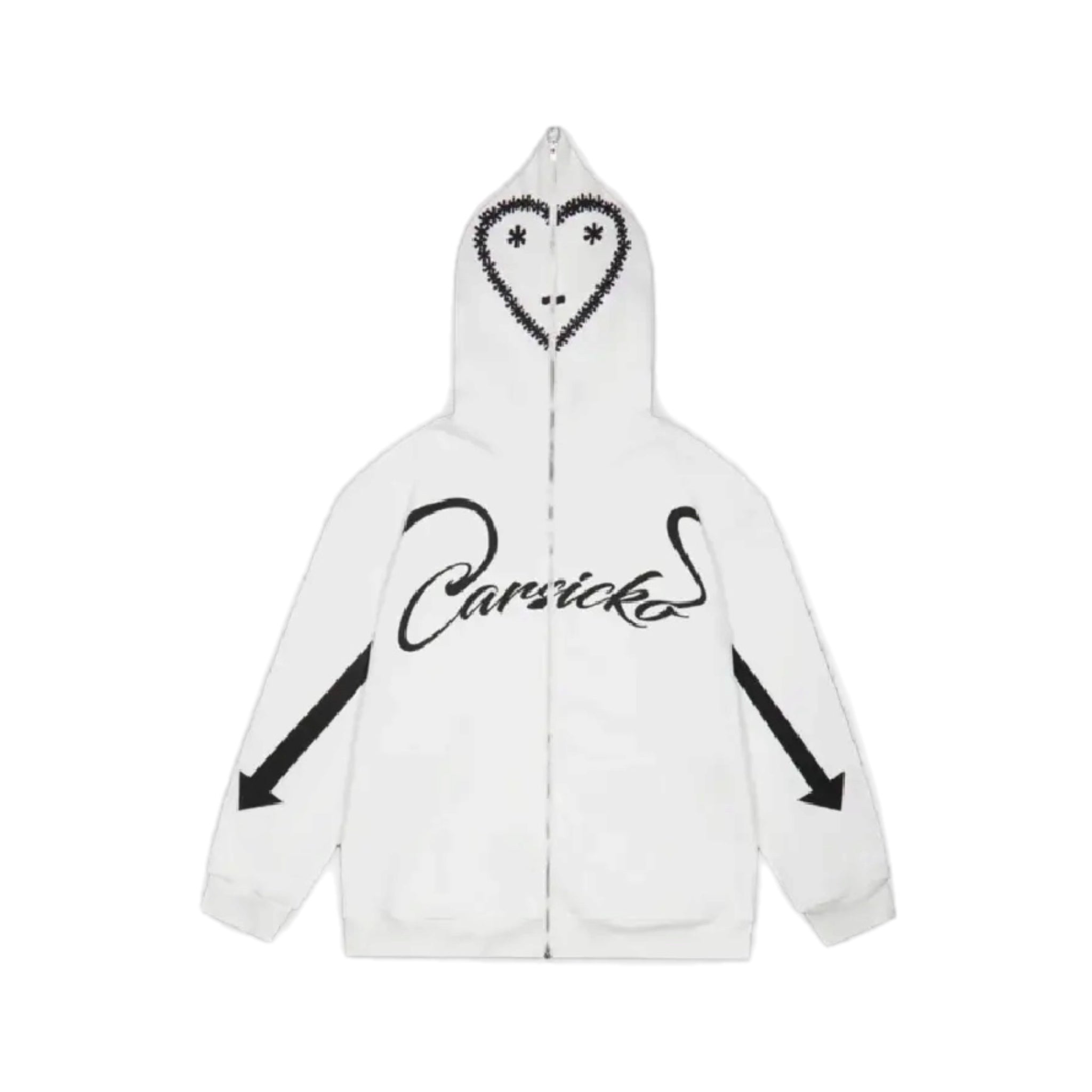 Carsicko Love Spread Hoodie - White