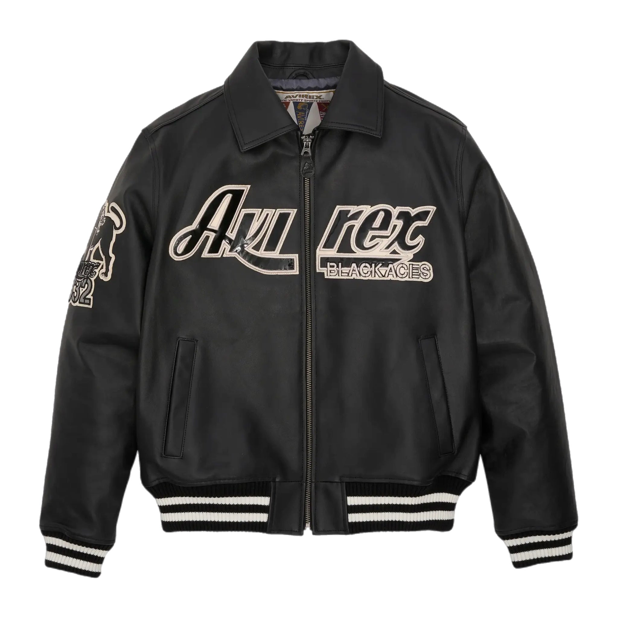 Avirex Aces A-2 Jacket - Black