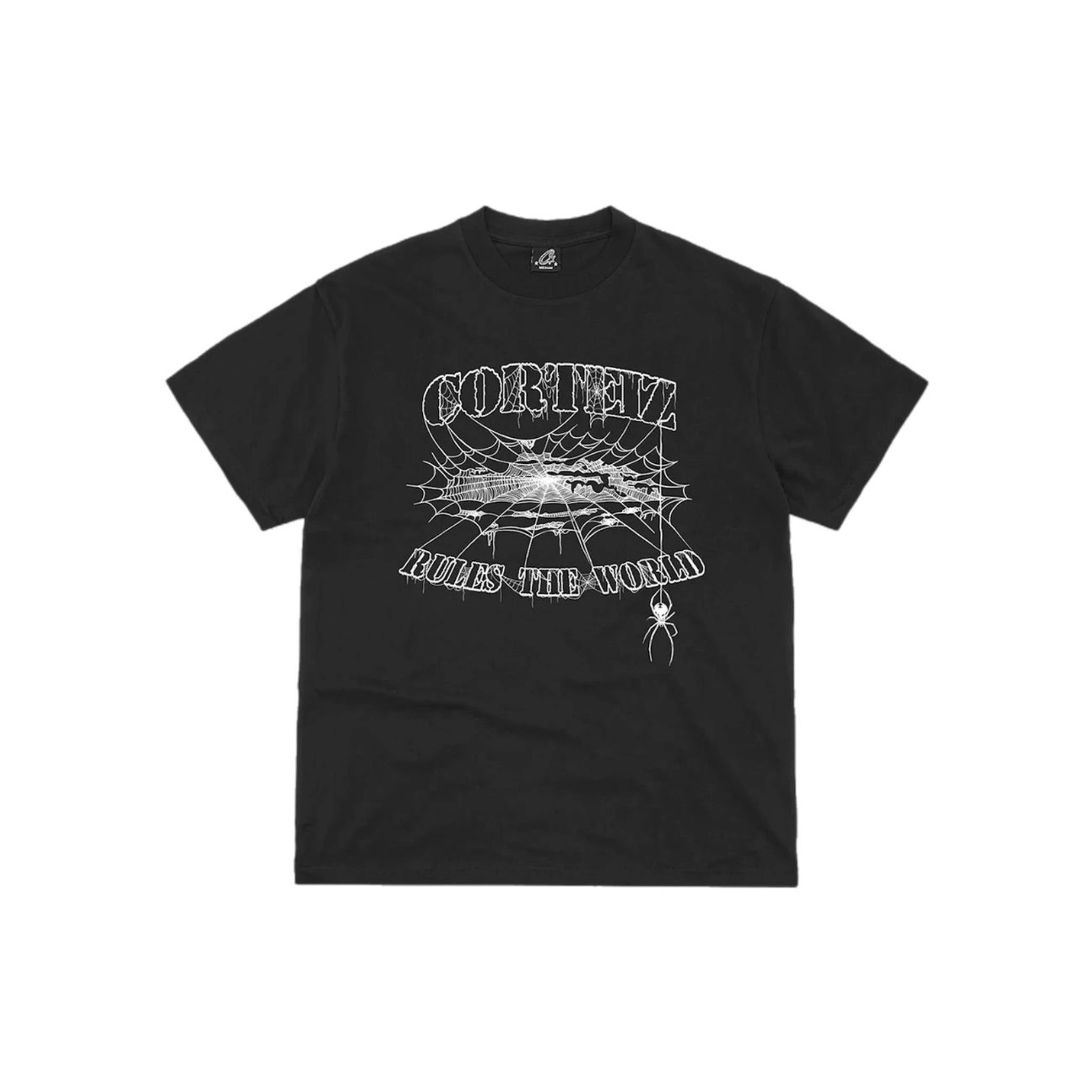 Corteiz Web Alcatraz T-shirt - Black