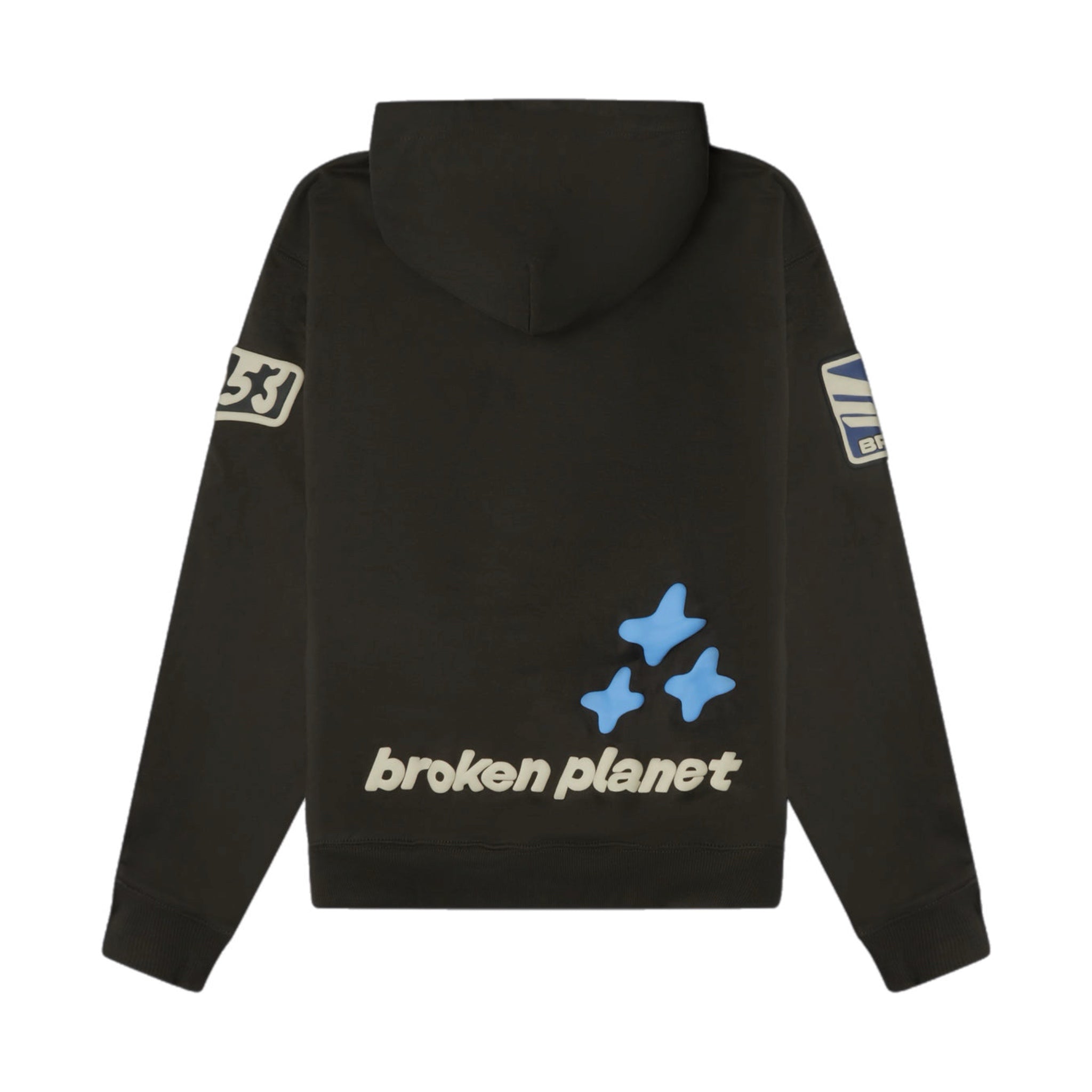 Broken Planet Escape To The Future Hoodie - Soot Black