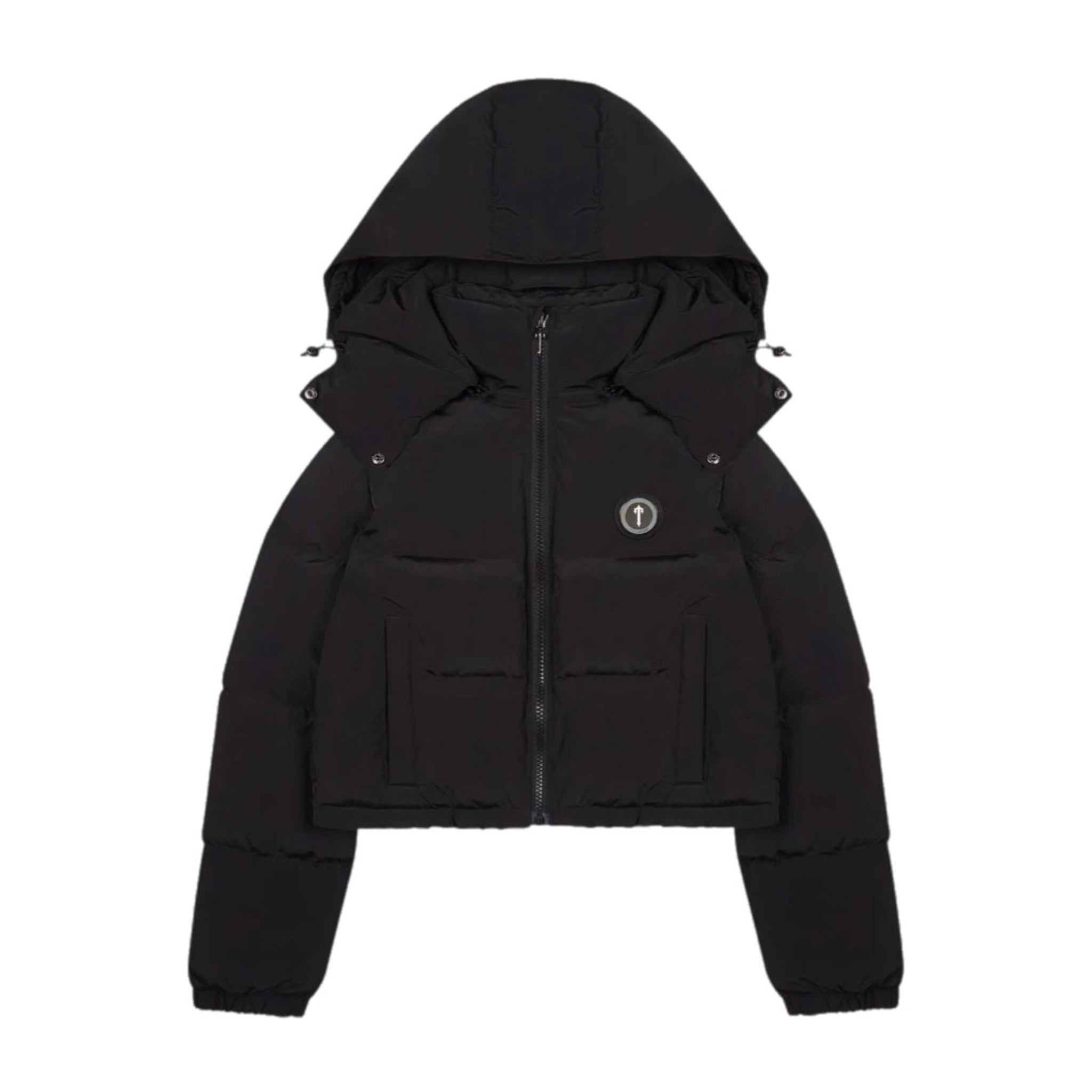 Trapstar Irongate Hooded Women’s Puffer Jacket - Black