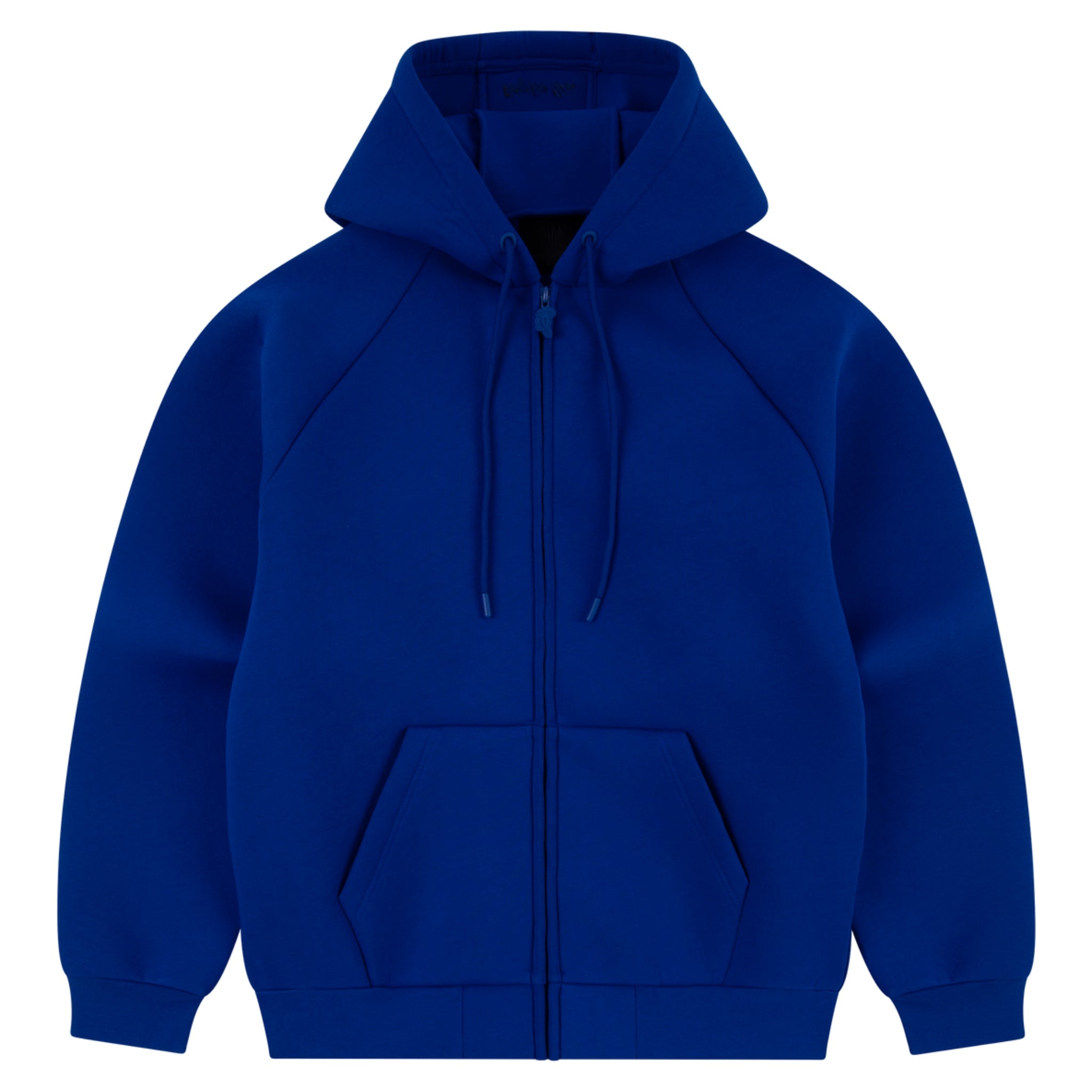 Syna World Neoprene Embossed Hoodie - Blue