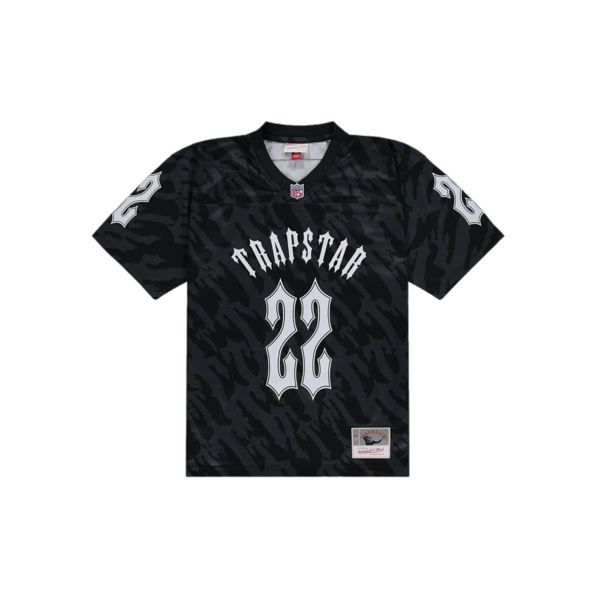 Trapstar NFL Jersey - Black/White