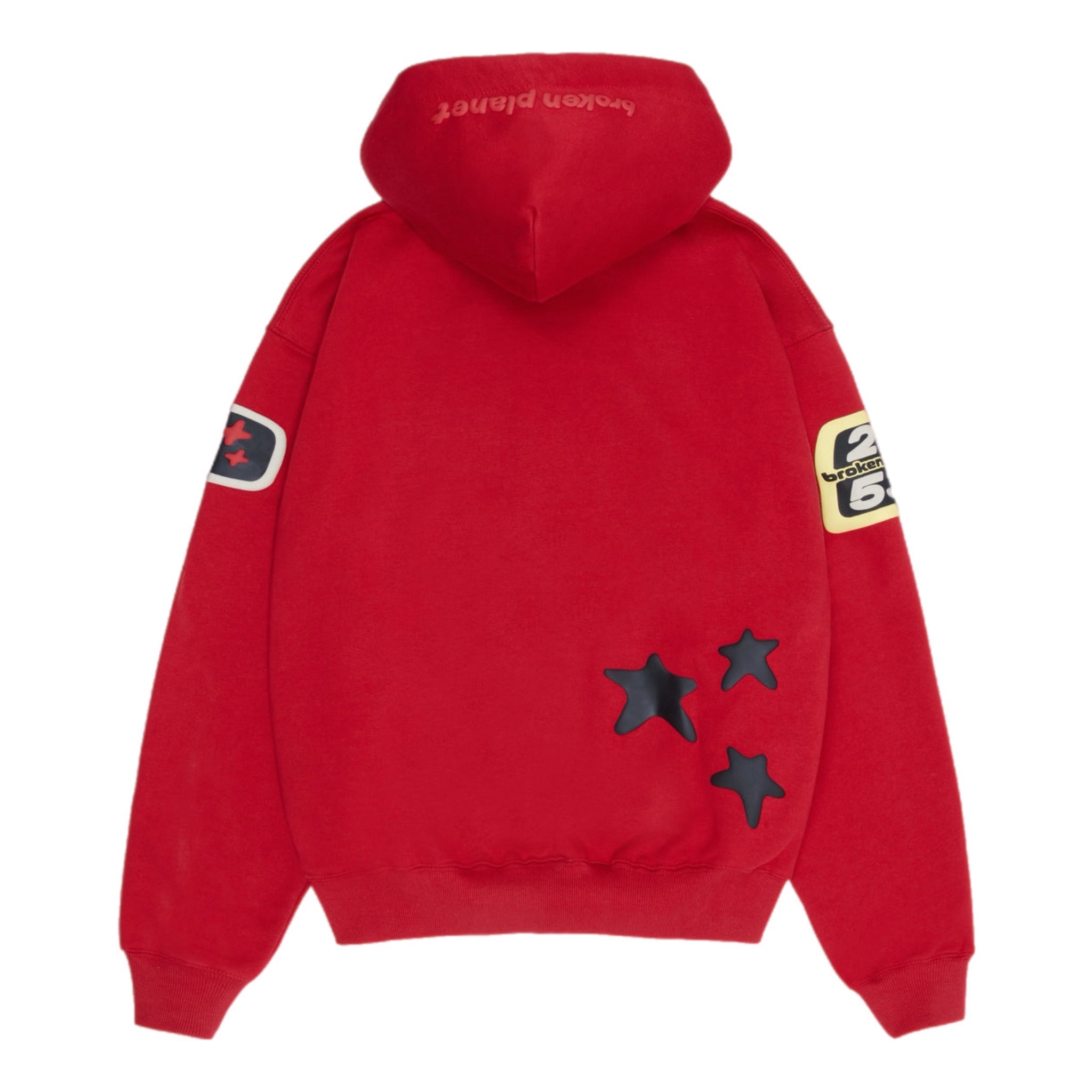Broken Planet Brighter Days Are Ahead Hoodie - Ruby Red