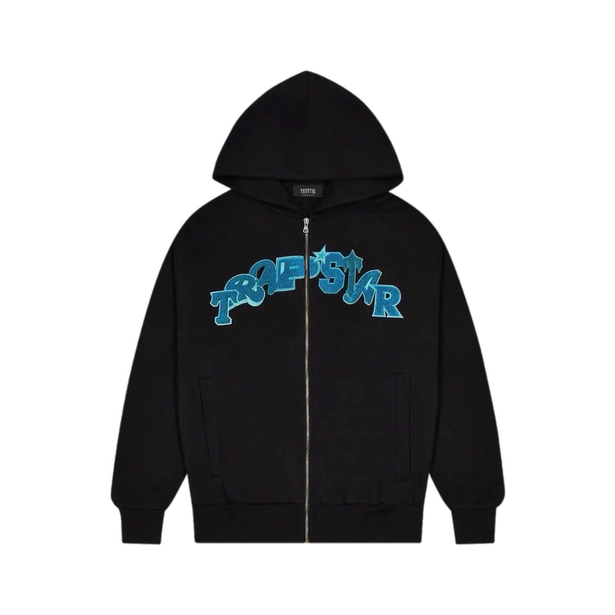 Trapstar Wildcard Chenille Tracksuit - Black/Blue