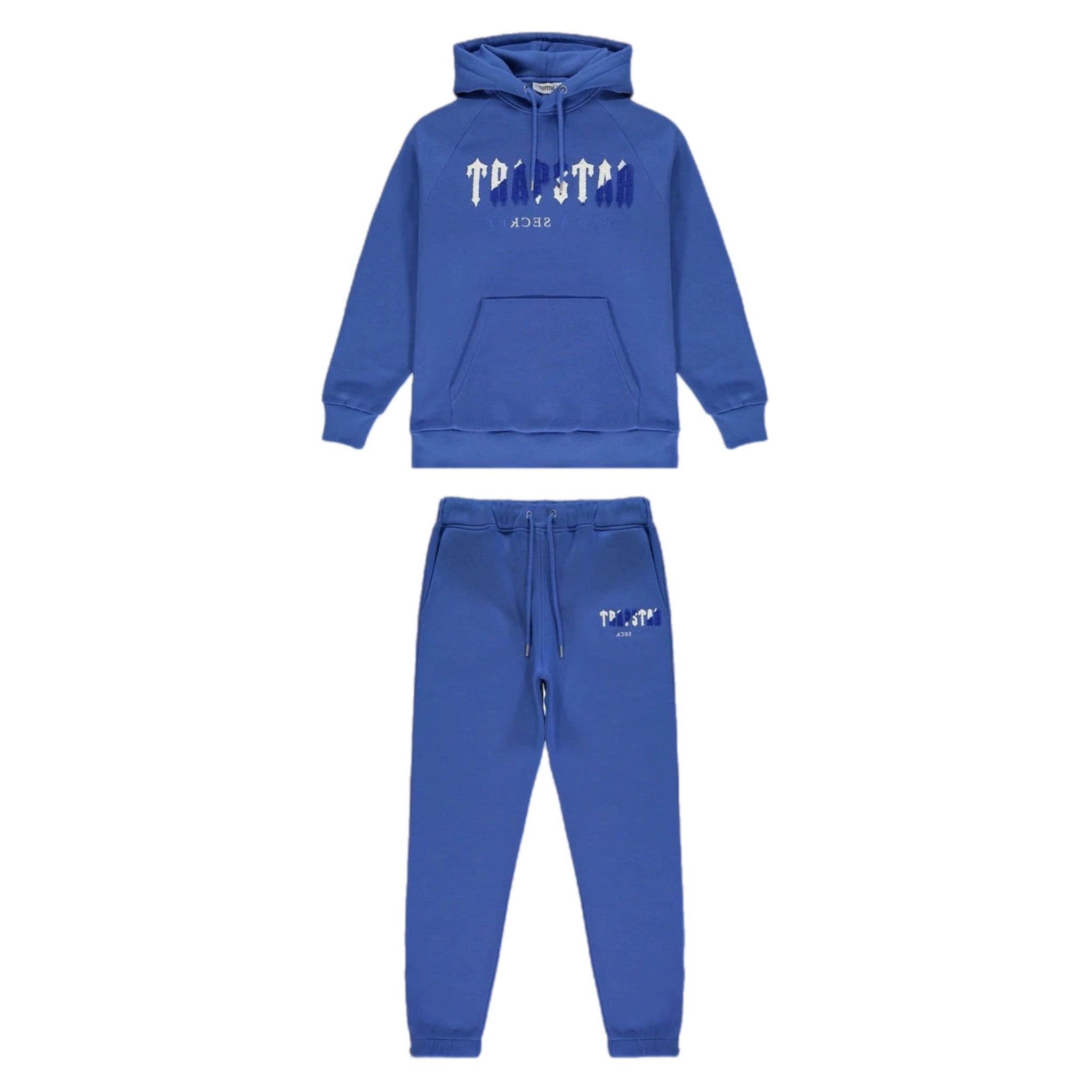 Trapstar Chenille Decoded Tracksuit - Dazzling Blue