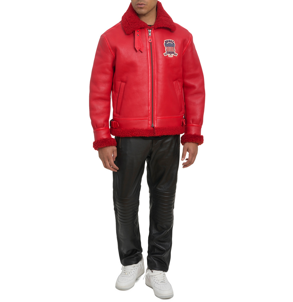 Avirex Icon Shearling Aviator Jacket