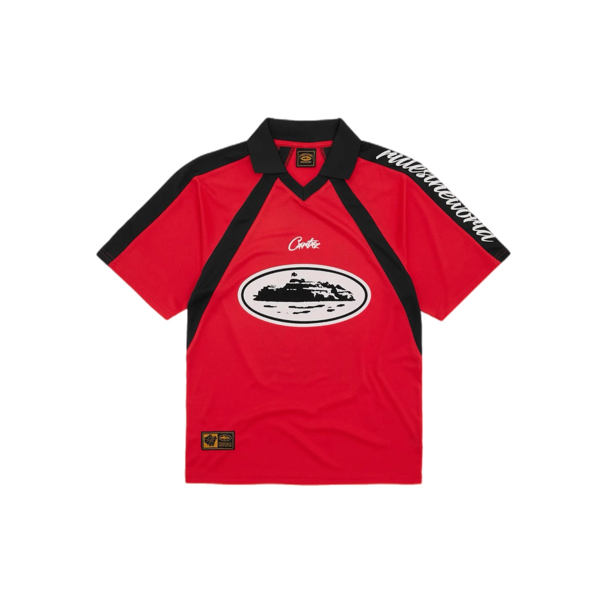 Corteiz Alcatraz Football Jersey - Red