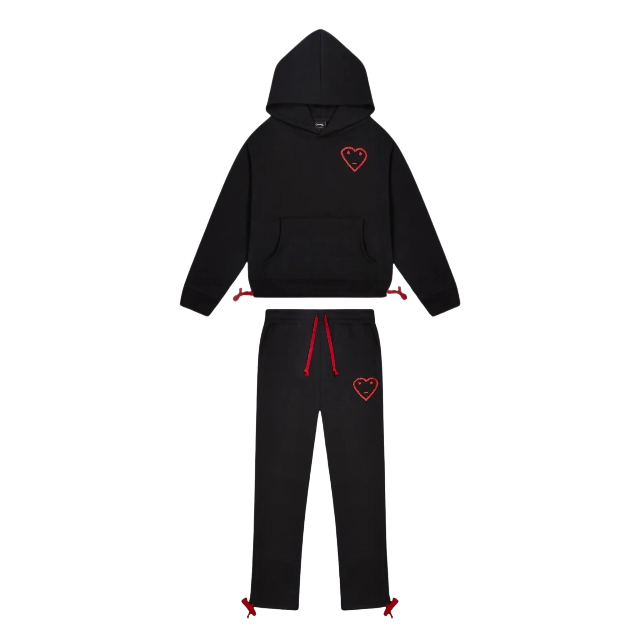 Carsicko DND Signature Tracksuit - Black/Red