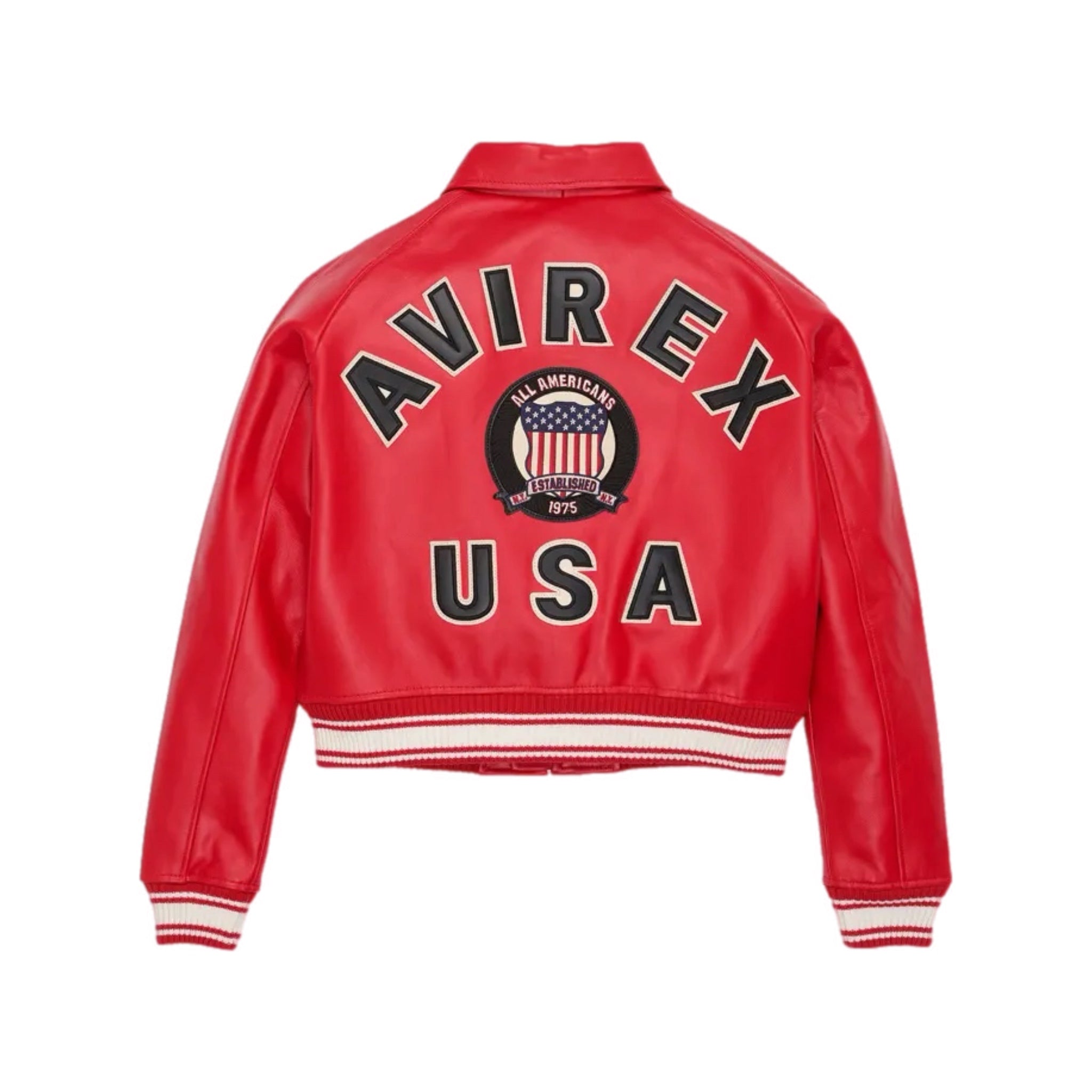 Avirex Cropped Icon Jacket