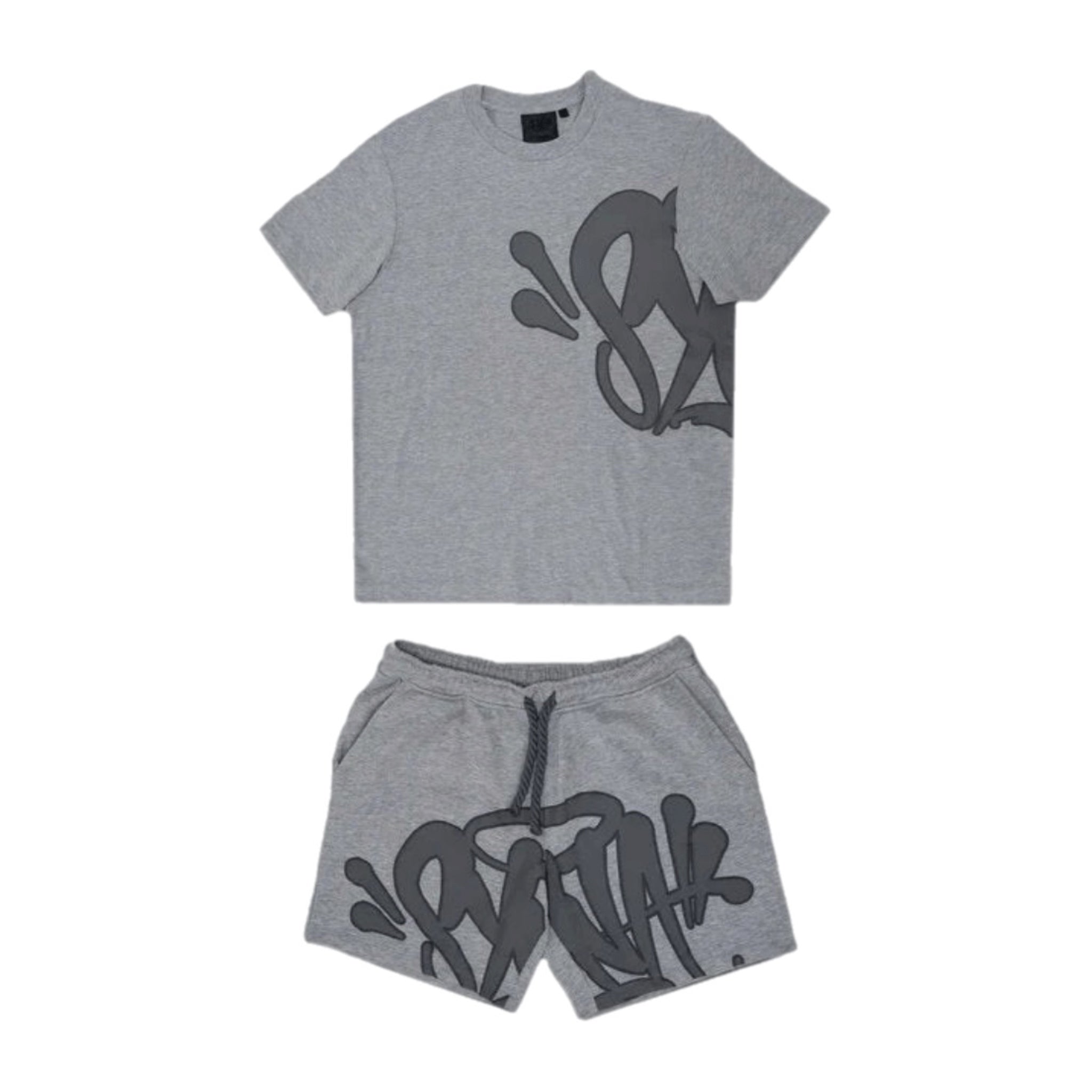 Syna World Logo T-shirt/Short Set - Grey