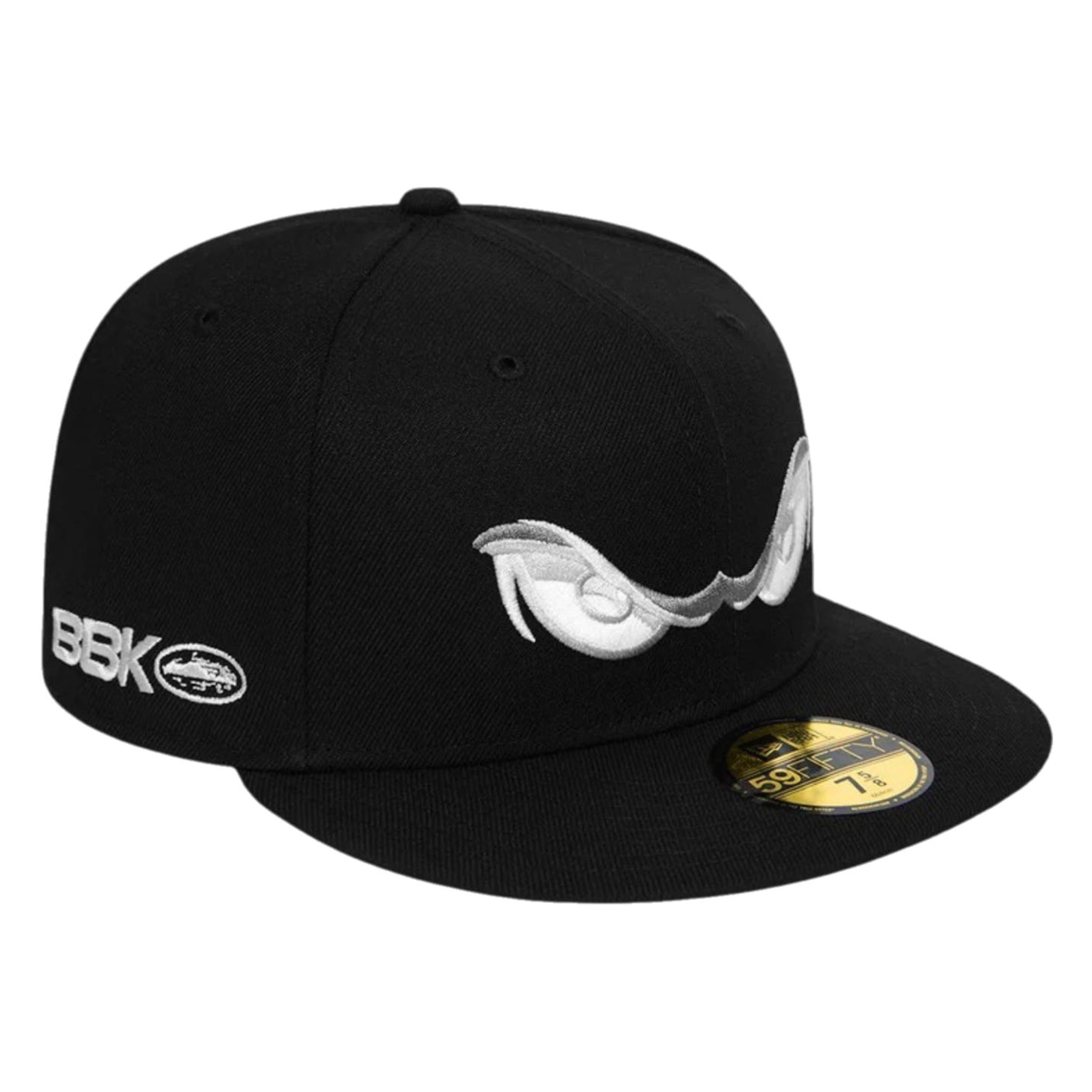 Corteiz x BBK x New Era 59 Fitted Cap - Black