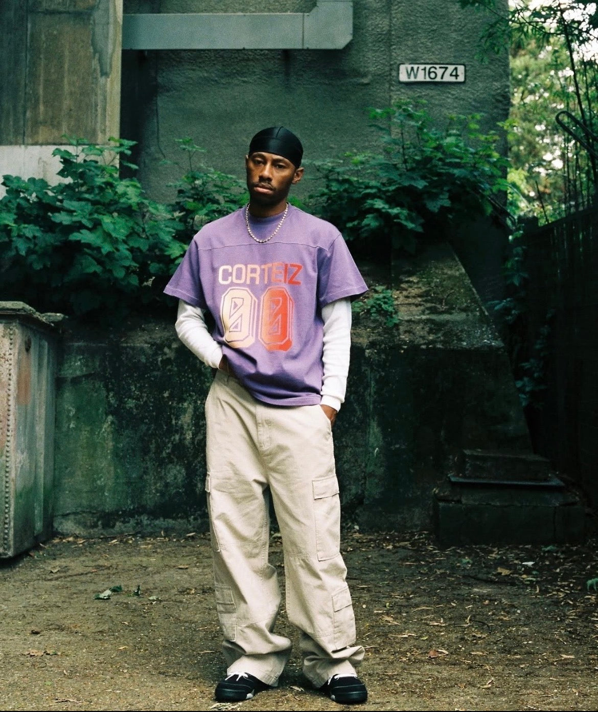 Corteiz Guerillaz Cargo Pants - Tan