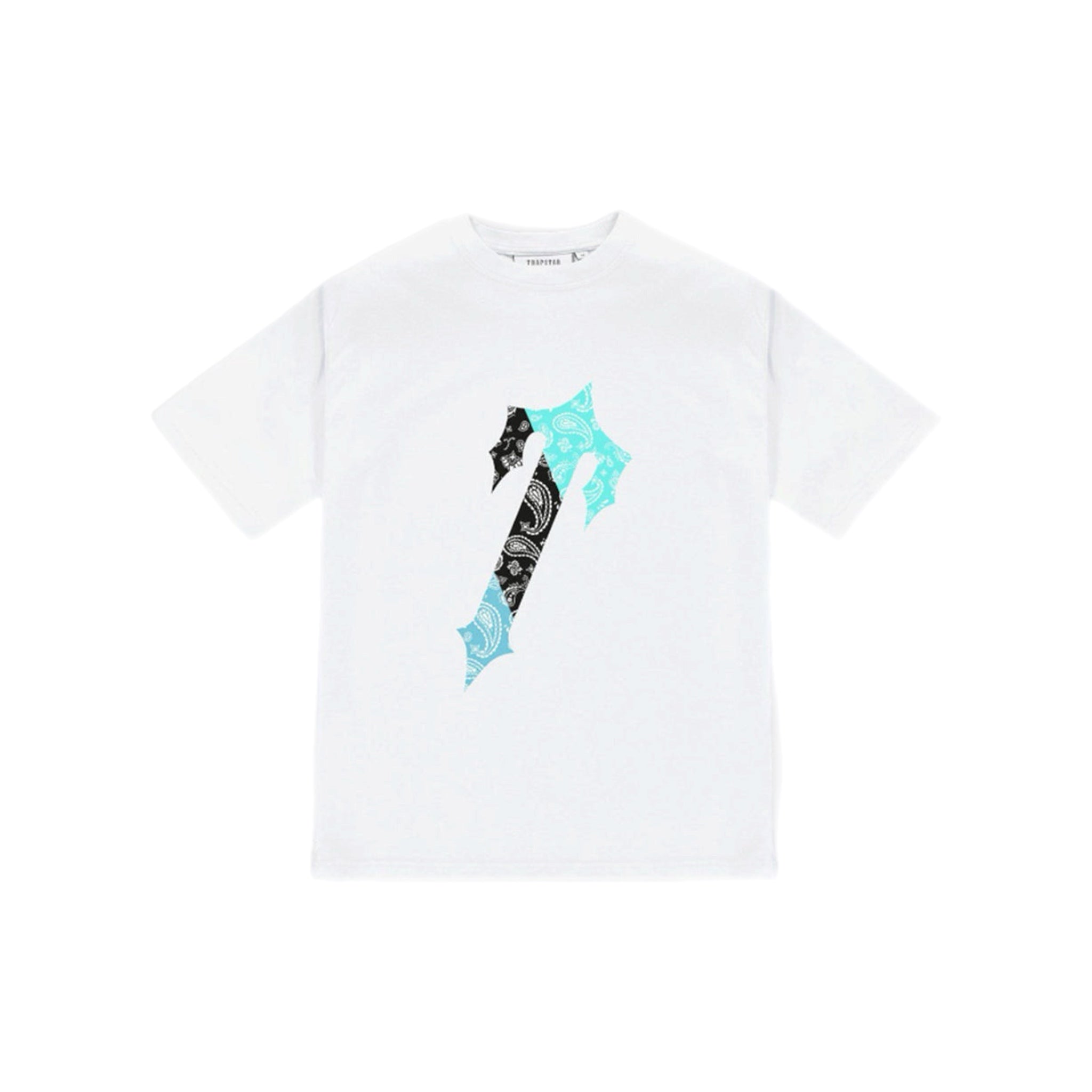 Trapstar Decoaded Paisley T-shirt - White/Tiel