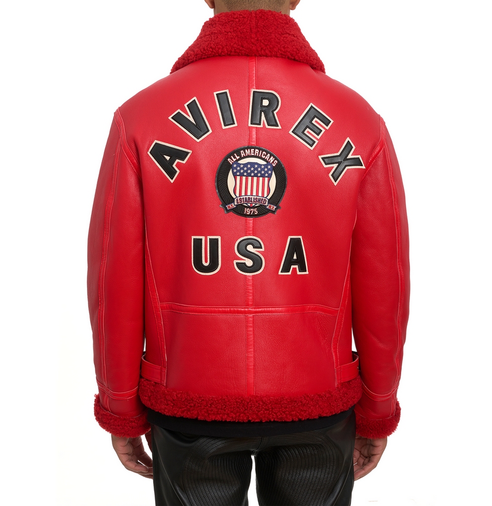 Avirex Icon Shearling Aviator Jacket