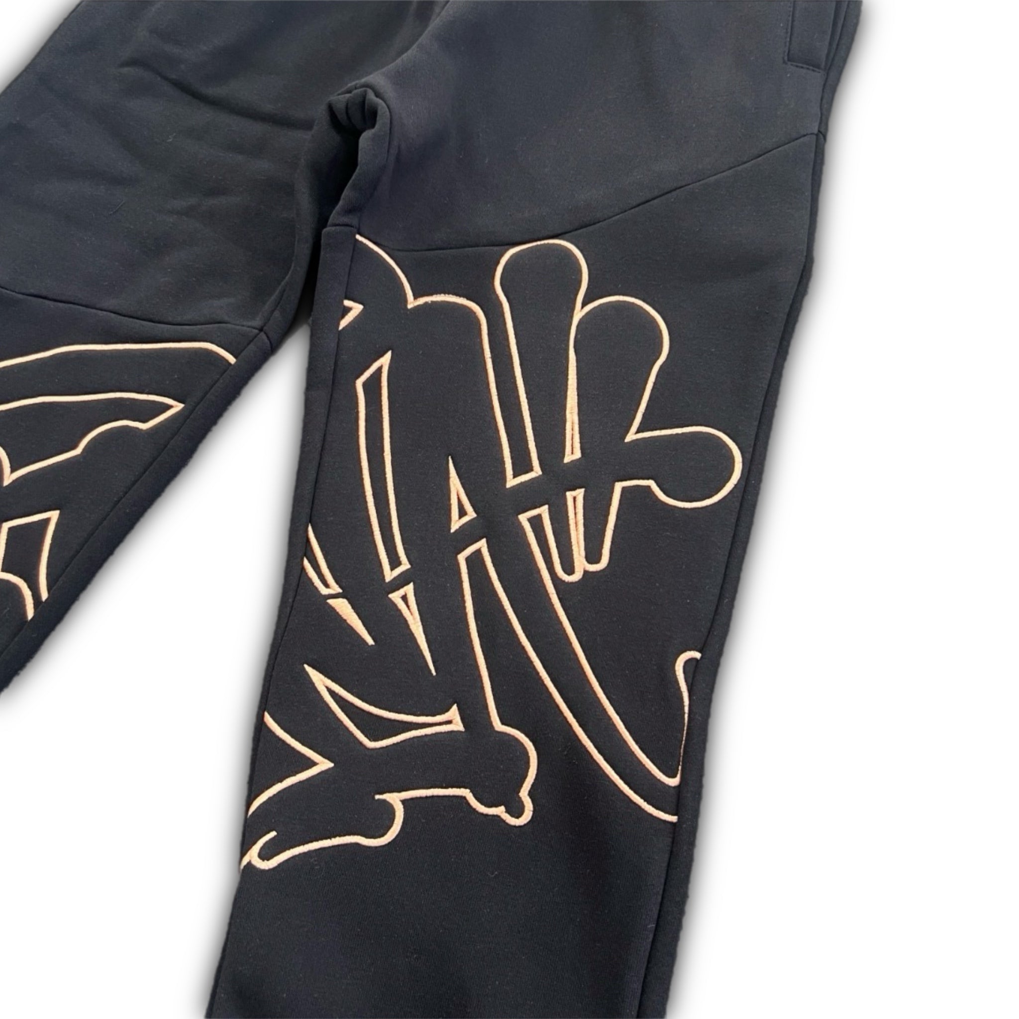Syna World Slice Tracksuit - Black/Rose Gold