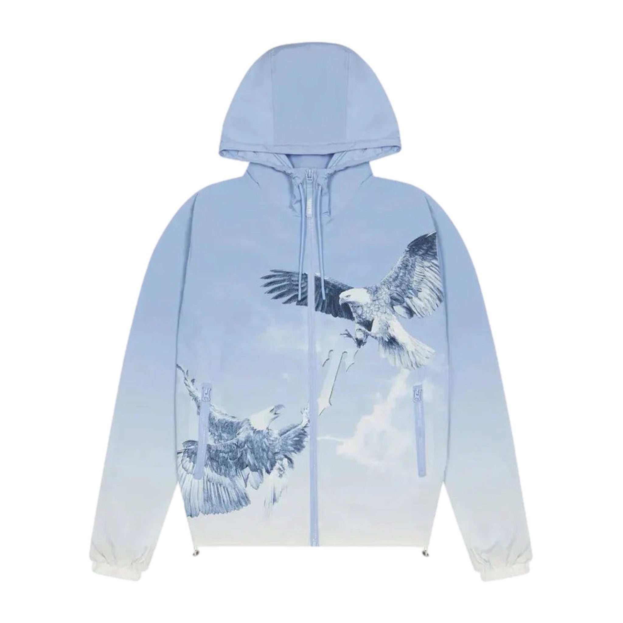 Trapstar Flying Birds Zip Windbreaker - Blue Eagle