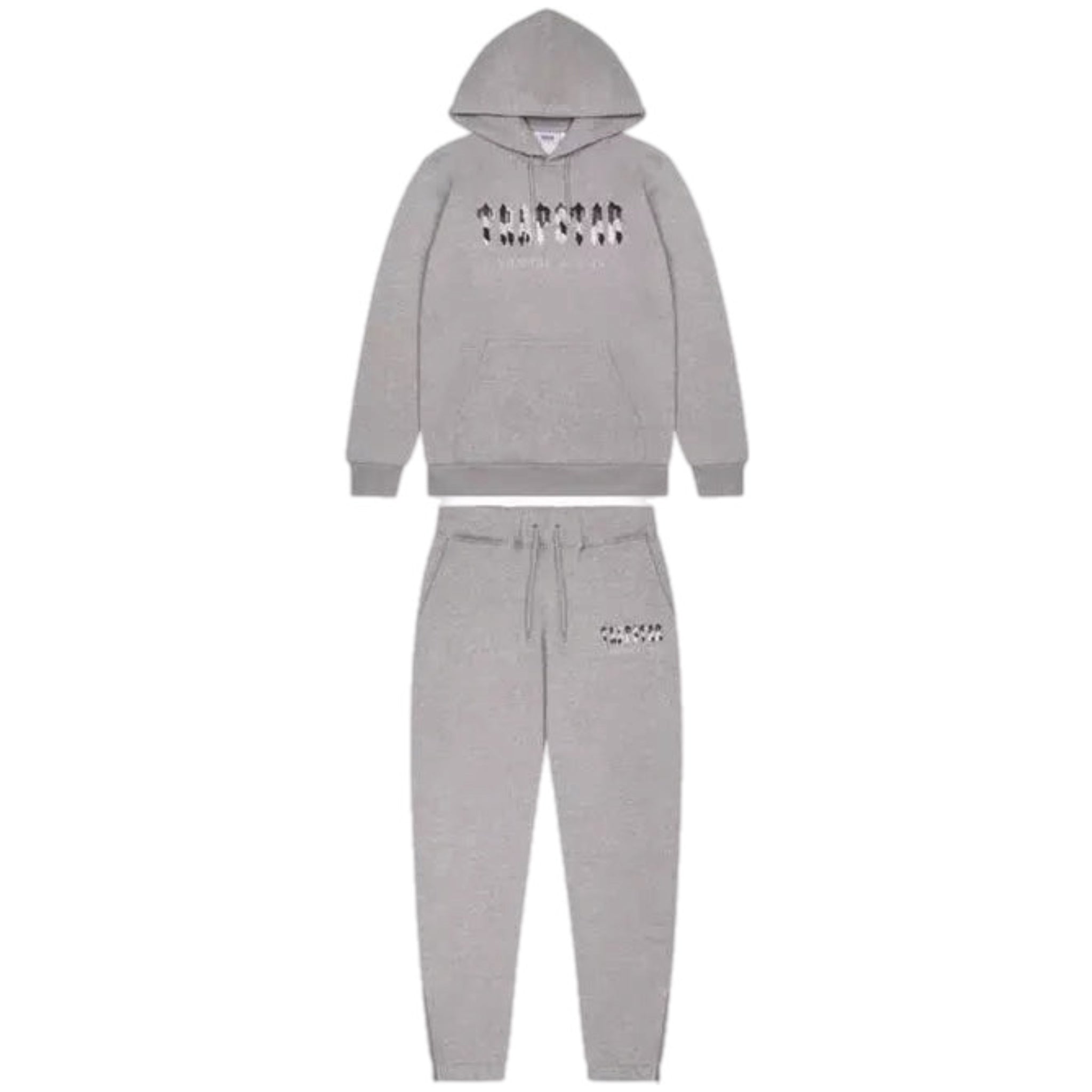 Trapstar Irongate Chenille Tracksuit - Grey/Camo