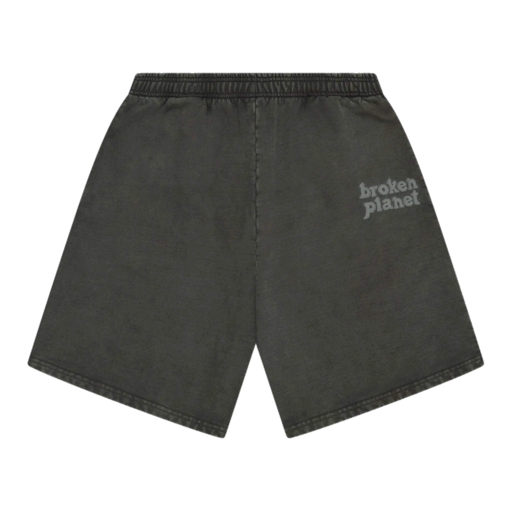 Broken Planet Basics Shorts - Washed Soot Black