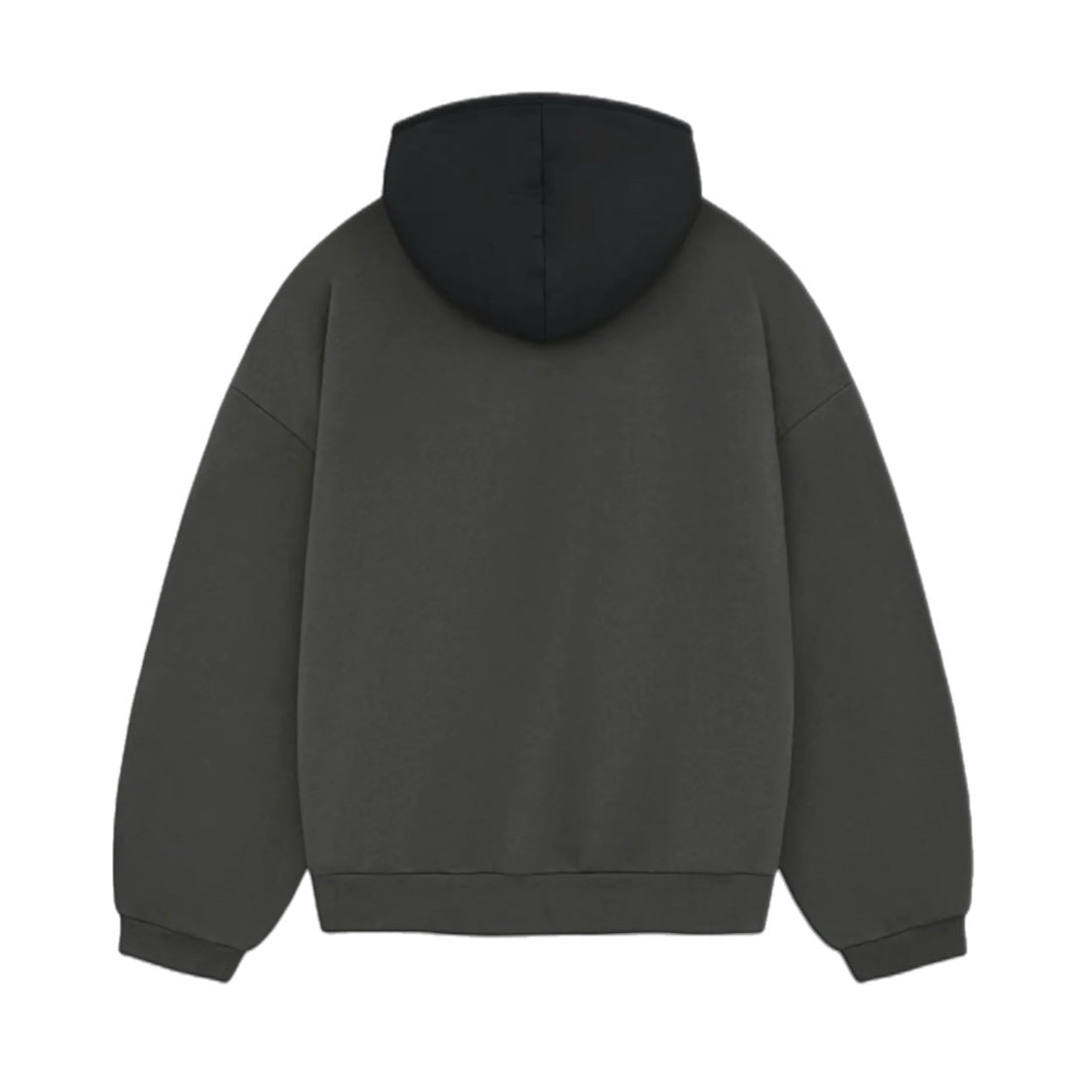 Fear Of God Essentials Nylon Fleece Hoodie - Ink/Jet Black