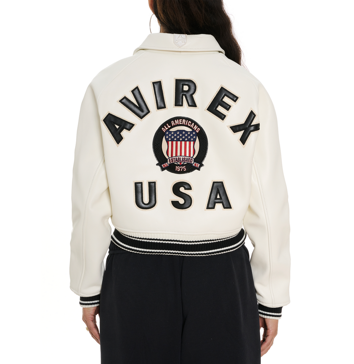 Avirex Cropped Icon Jacket