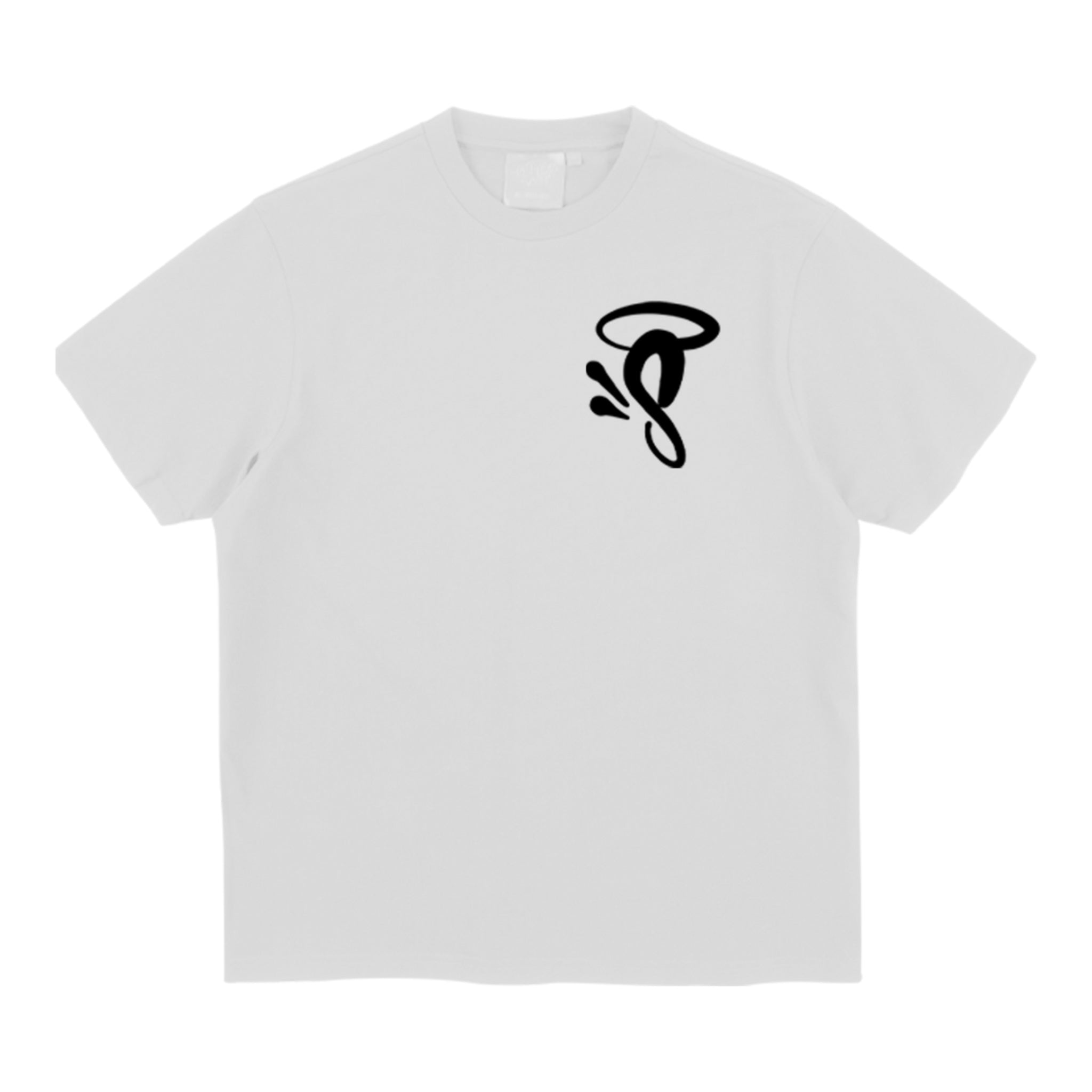 Syna World Halo S Logo T-shirt - White/Black