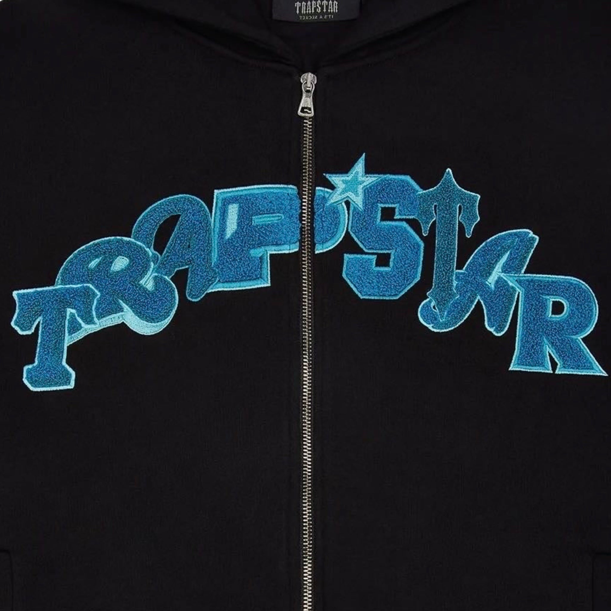 Trapstar Wildcard Chenille Tracksuit - Black/Blue