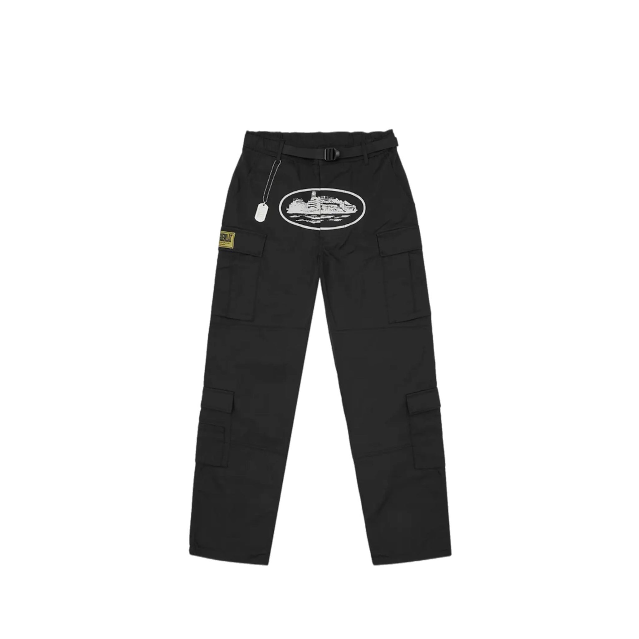 Corteiz 5 Starz Special Edition Guerillaz Cargo Pants - Black