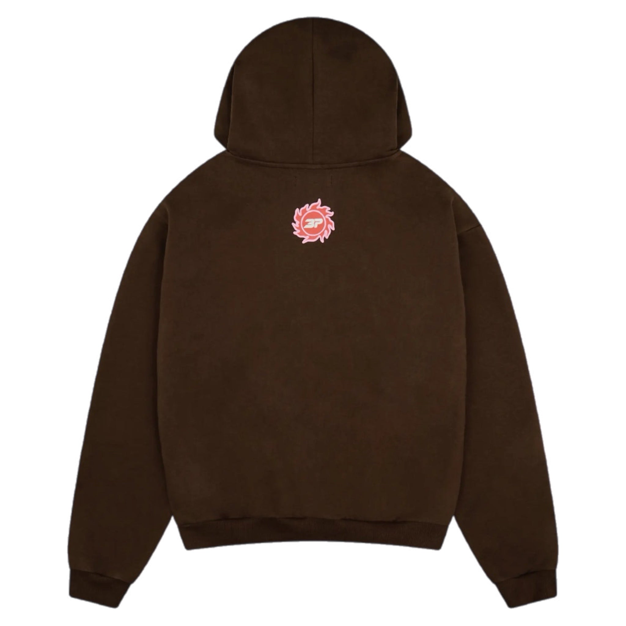 Broken Planet It Starts With Luv Hoodie - Mocha Brown