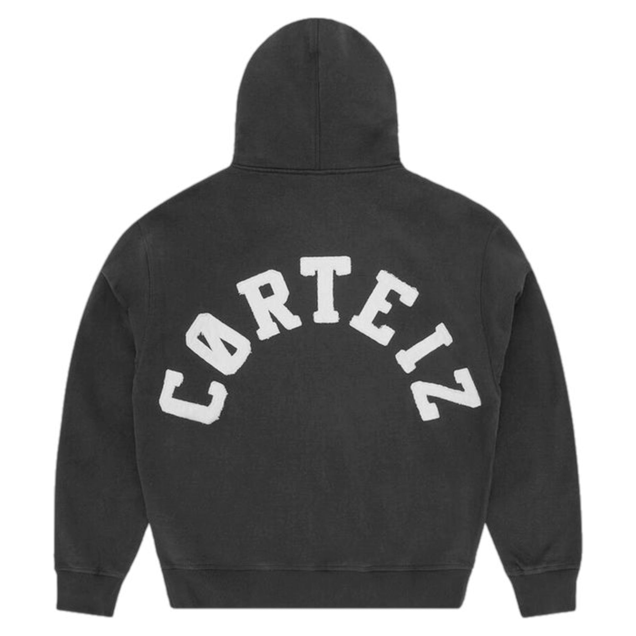 Corteiz Colly Arch Zip Hoodie - Black