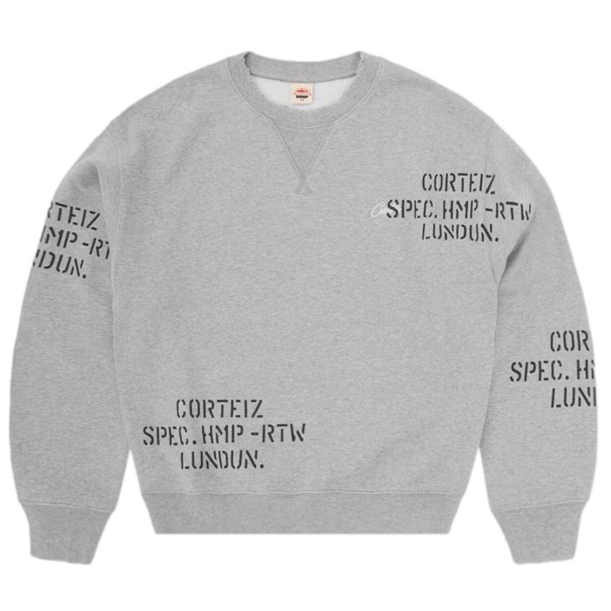 Corteiz HMP Stencil Tracksuit - Grey