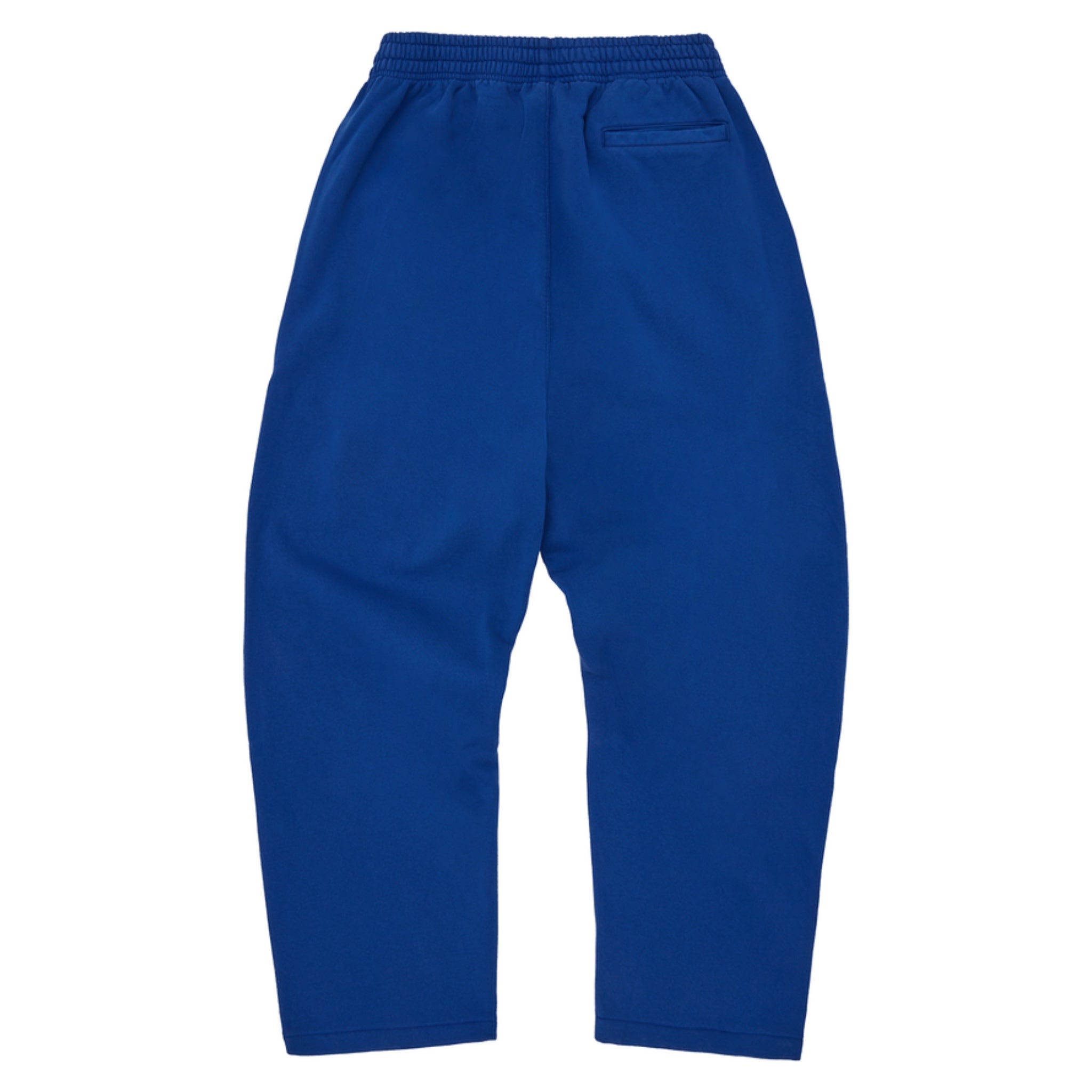 Corteiz Island Puff Print Open Hem Joggers - Royal Blue
