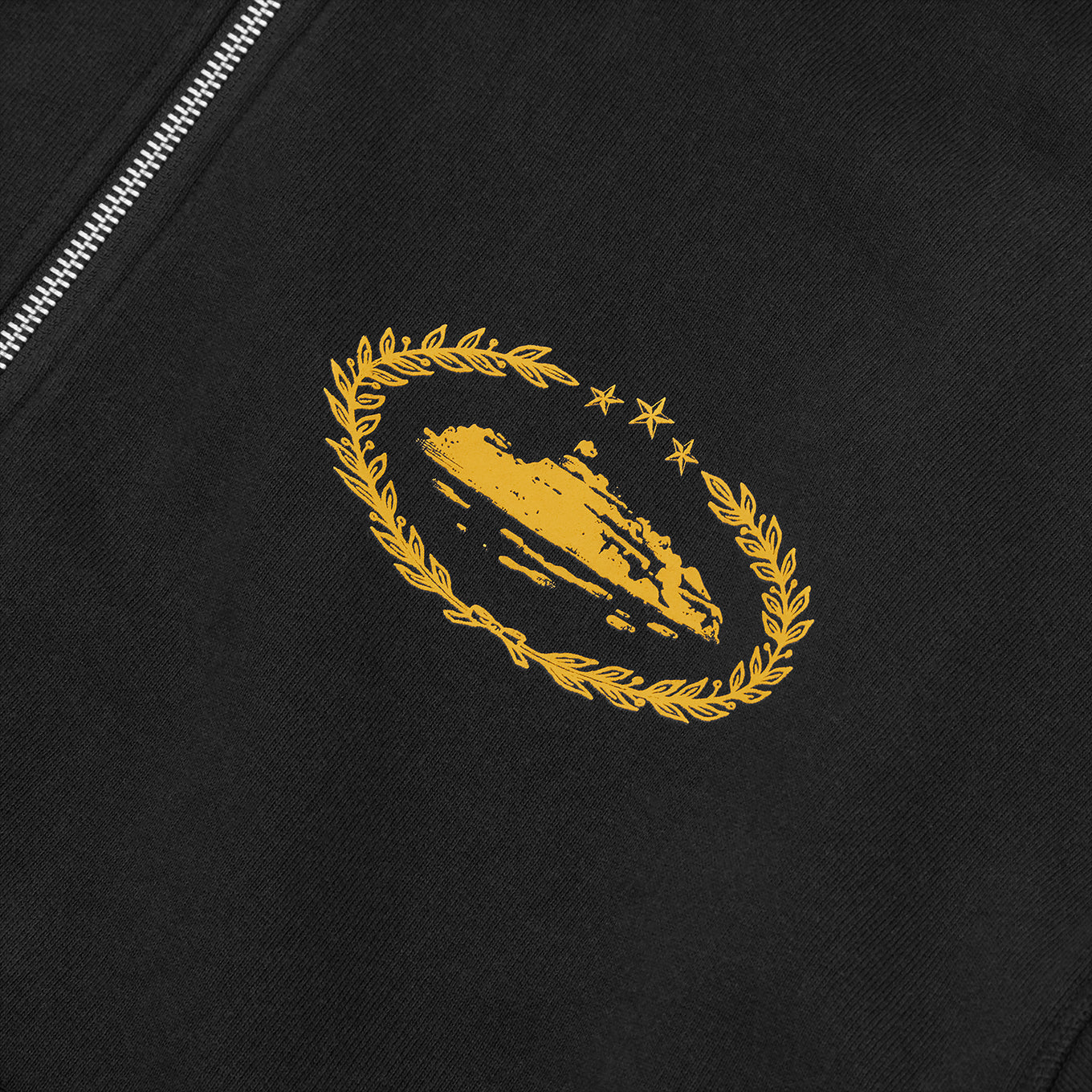 Corteiz Superior Royale Tracksuit - Black/Yellow