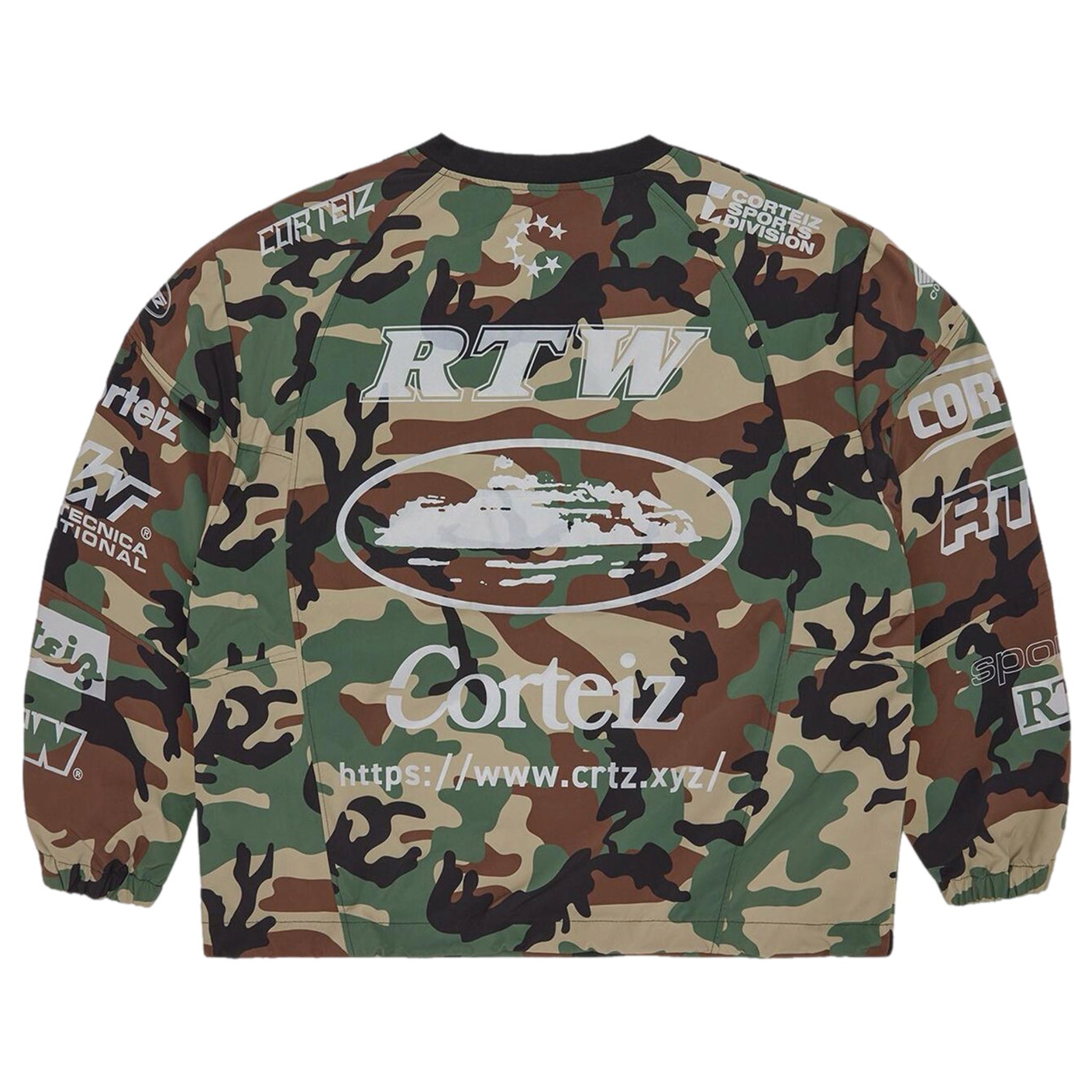 Corteiz Sponsors Training Pullover - Camo