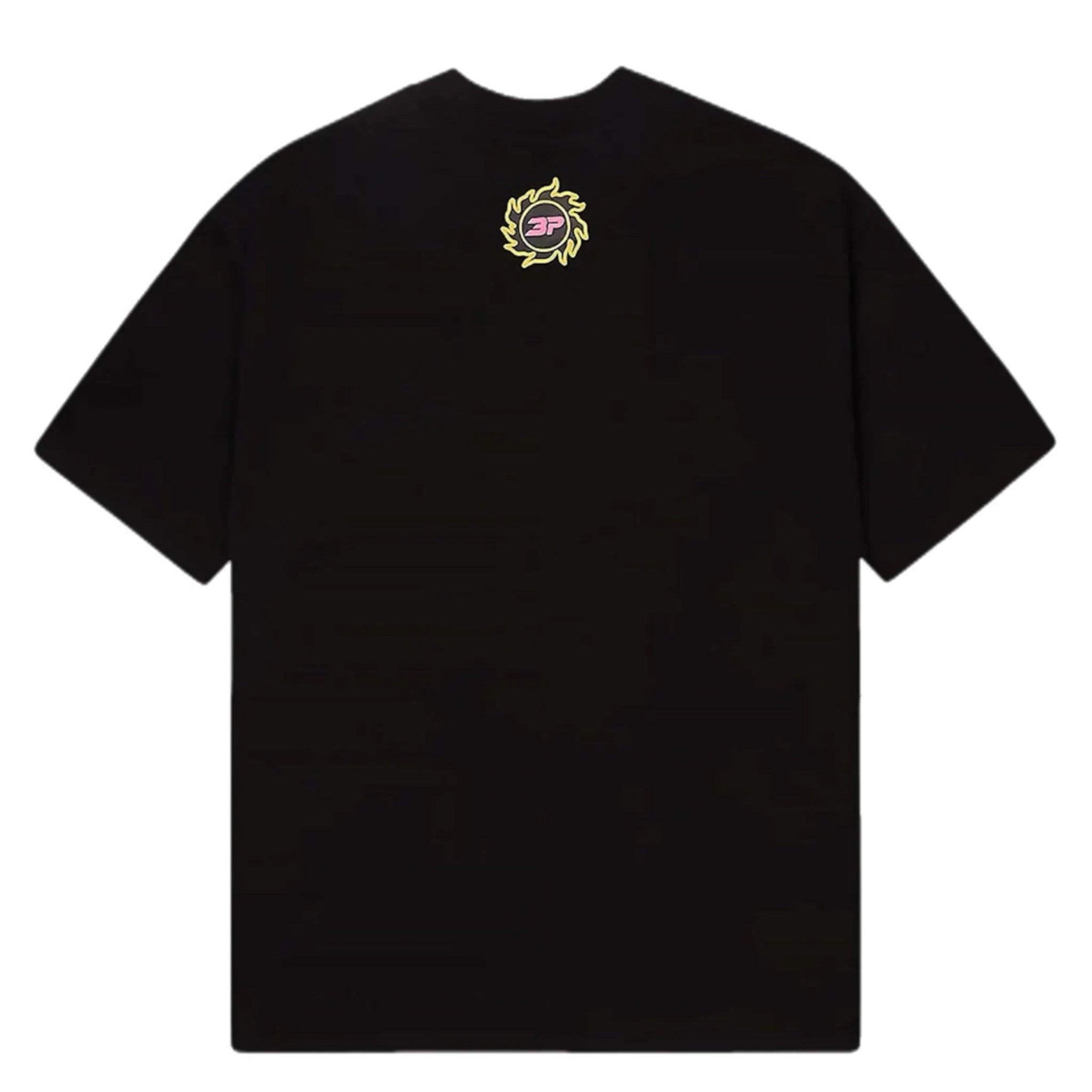Broken Planet Grid T-shirt - Midnight Black