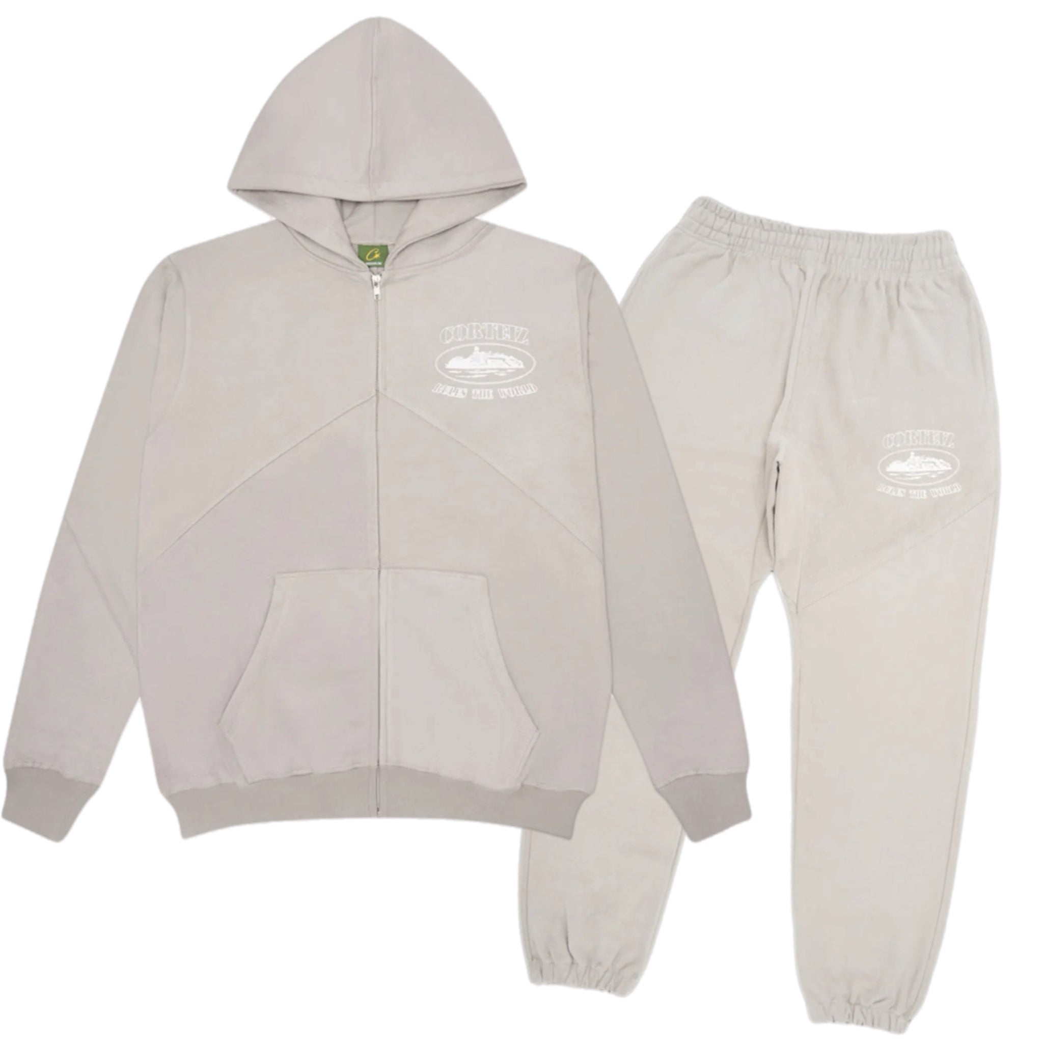 Corteiz Superior V2 Tracksuit - Stone Grey