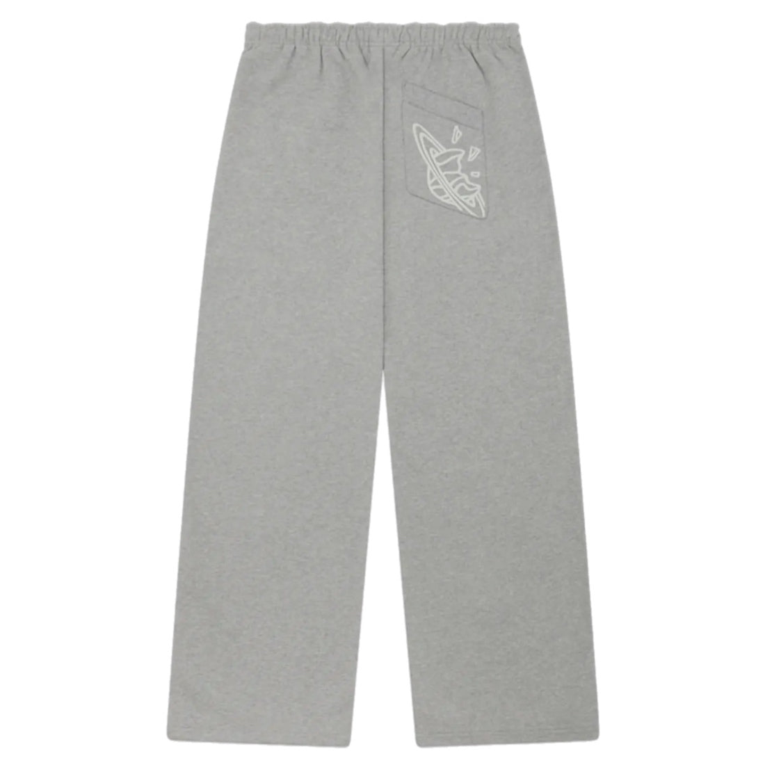 Broken Planet Wide Leg Sweatpants - Heather Grey